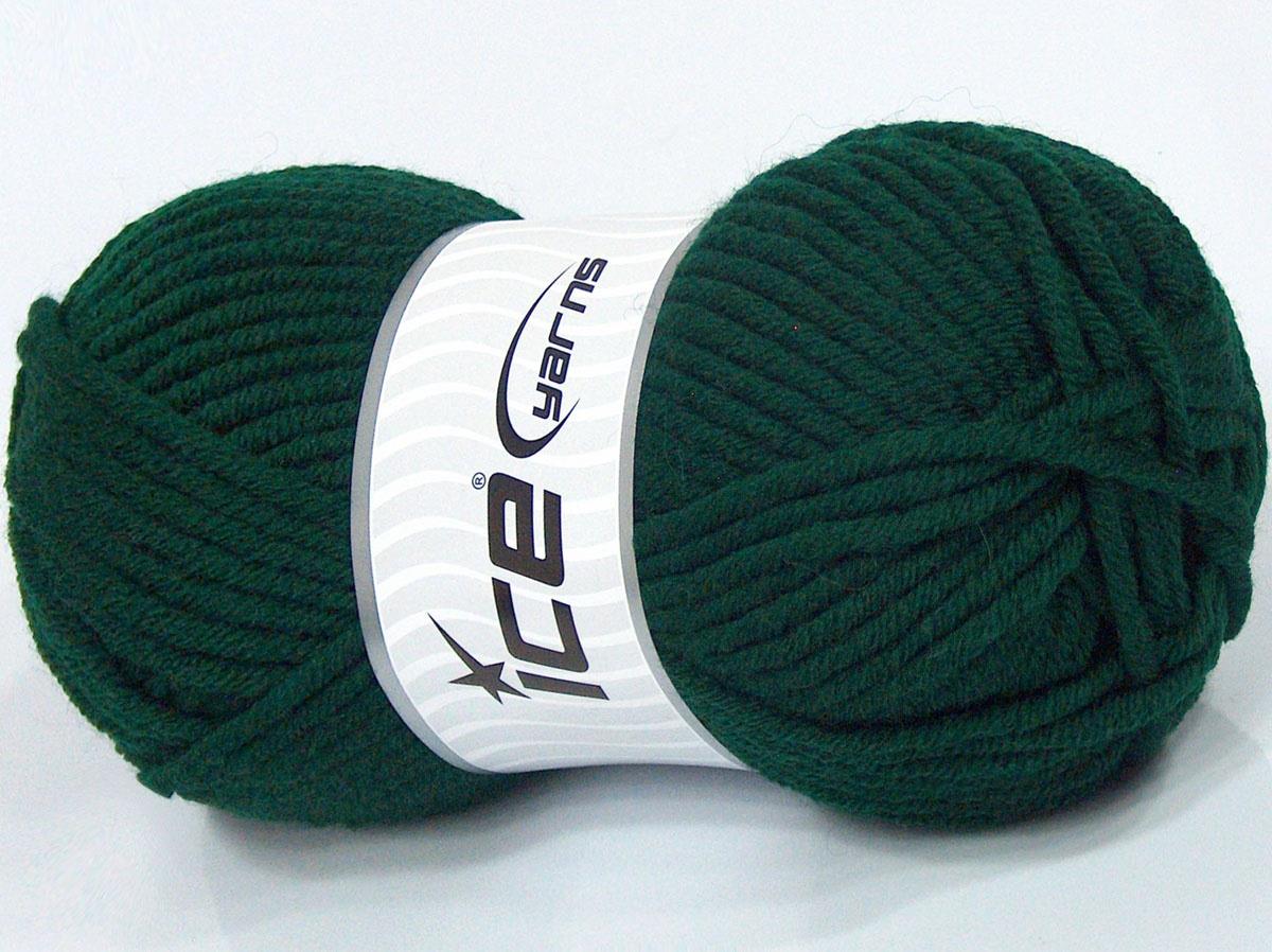 Wool Superbulky Dark Green