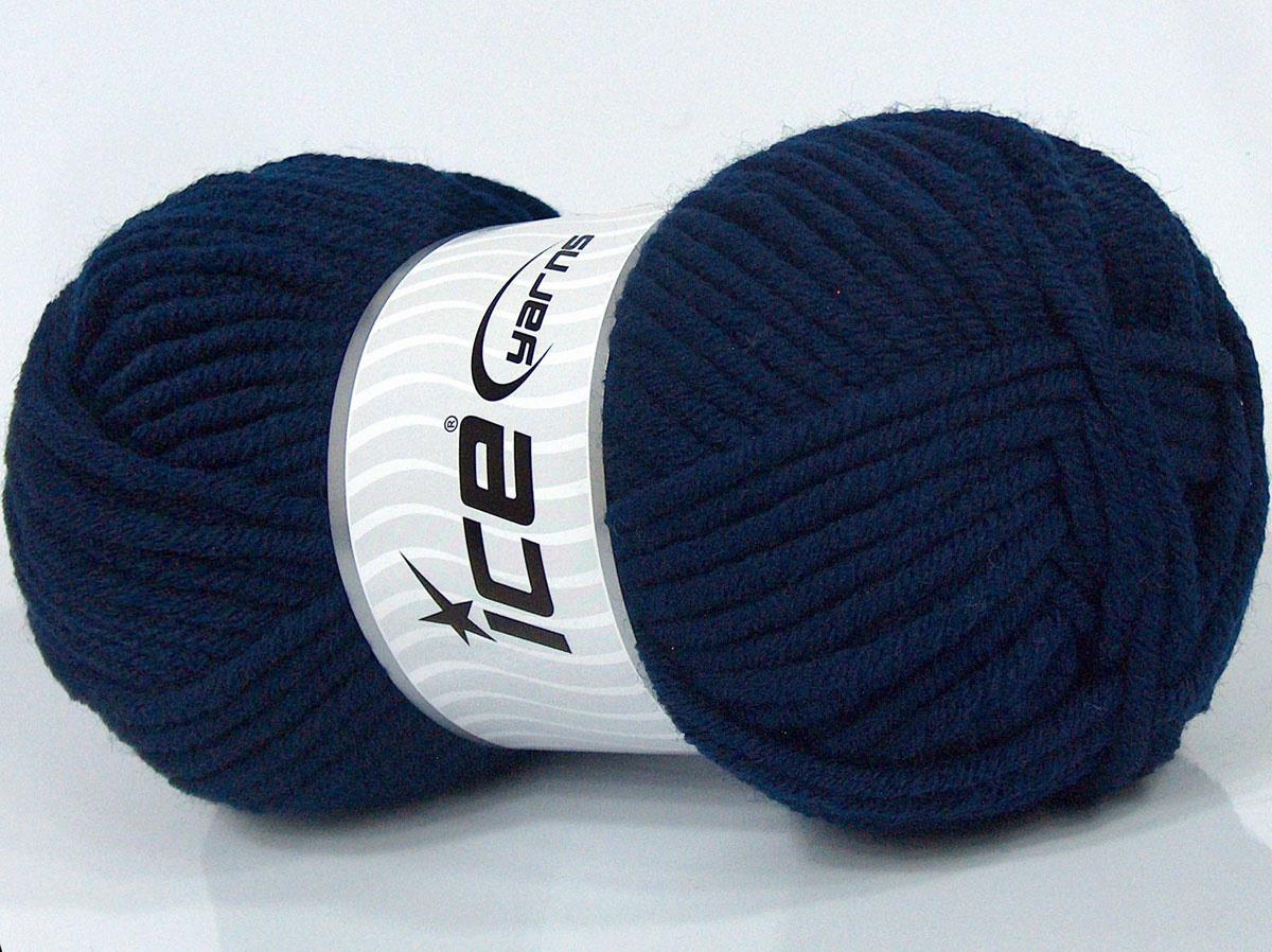 Wool Superbulky Dark Navy