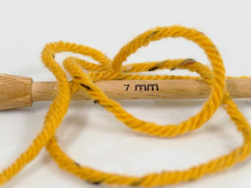 Wool Tweed Superbulky Gold