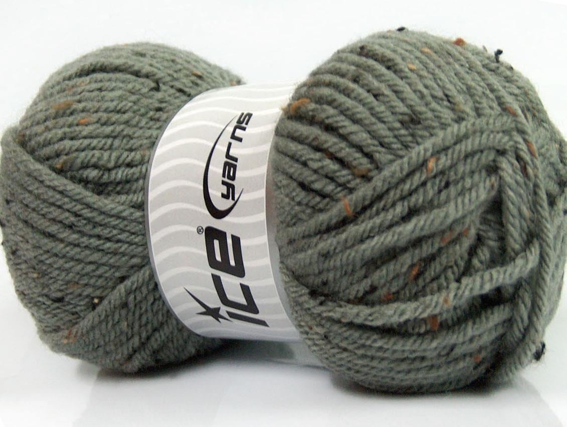 Wool Tweed Superbulky Grey