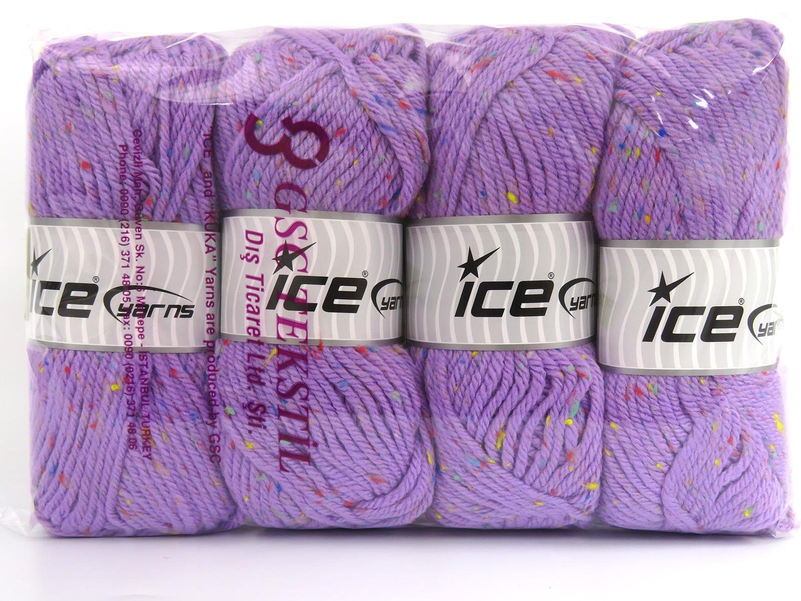 Wool Tweed Superbulky Lilac