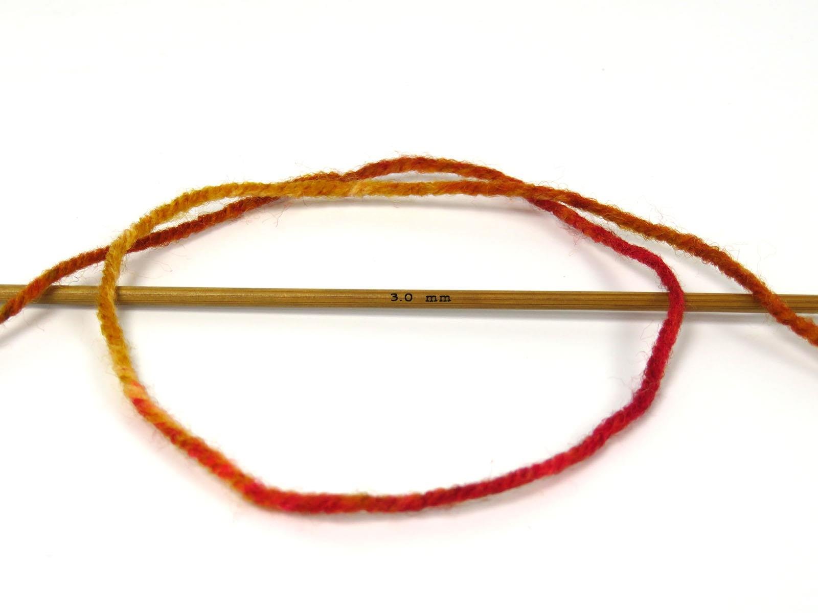 Wool Varicolor Light Green Shades, Gold Shades