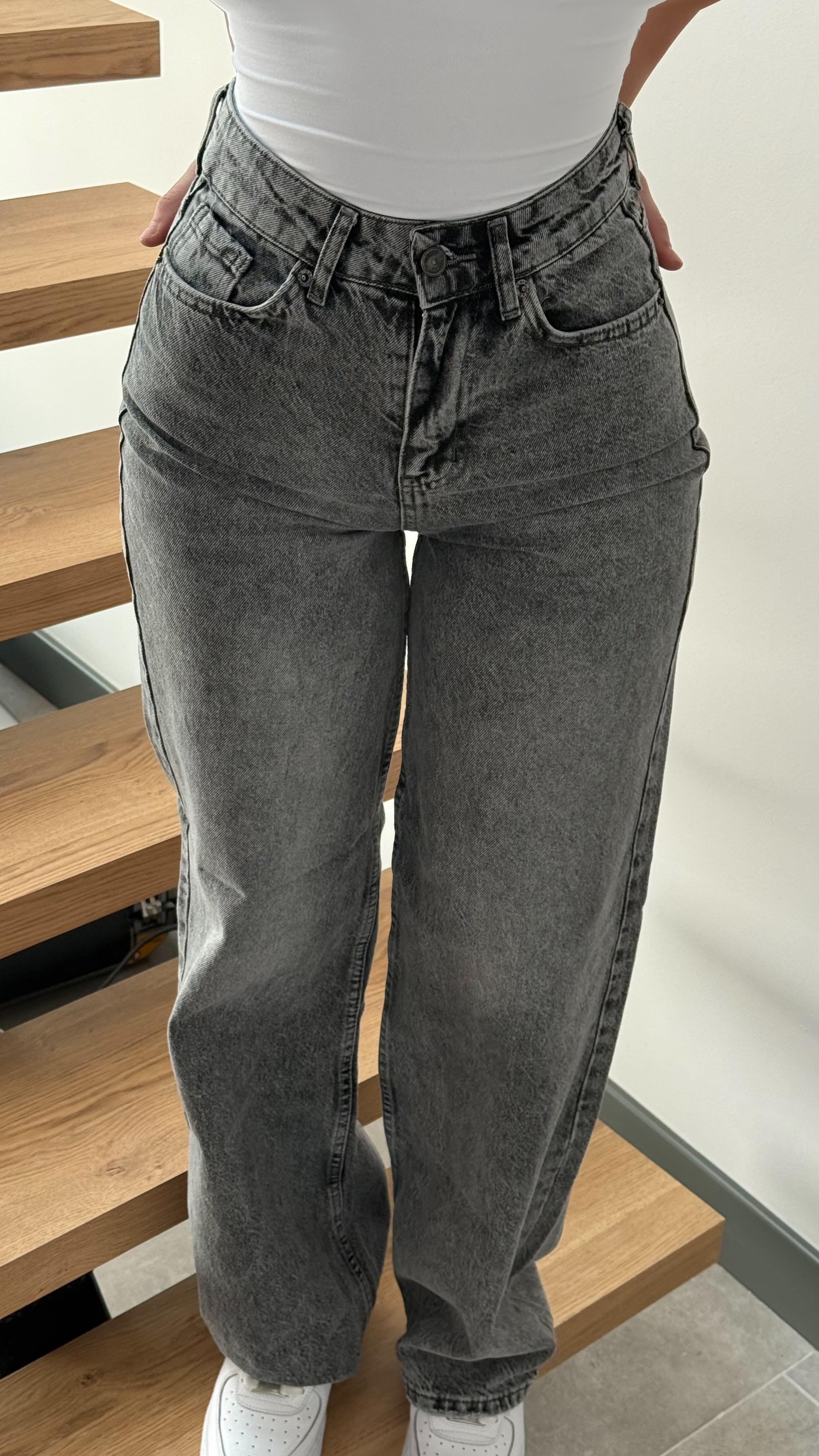 Alita Plazzo Pantolon Gri