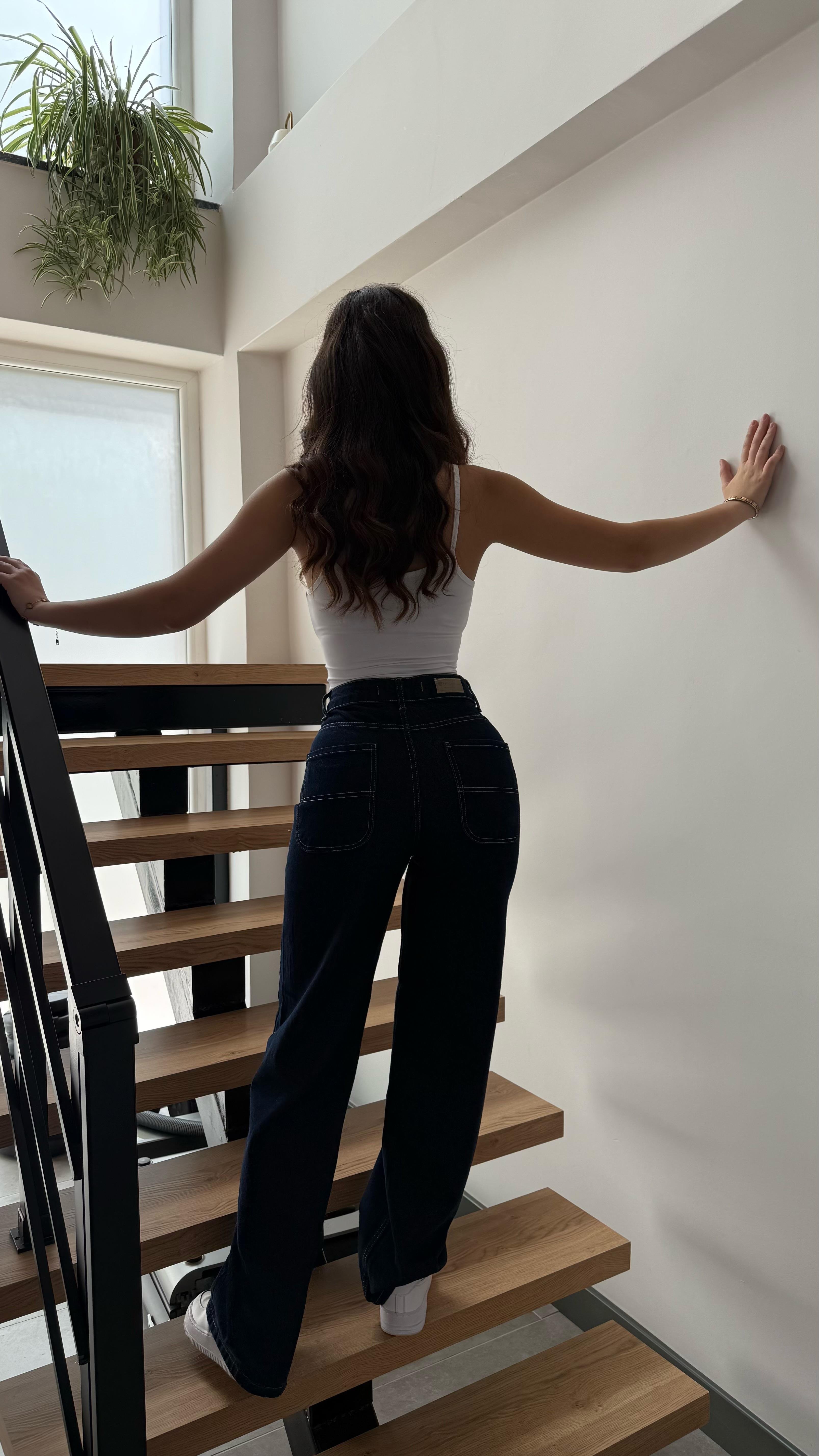 Alita Plazzo Pantolon Lacivert