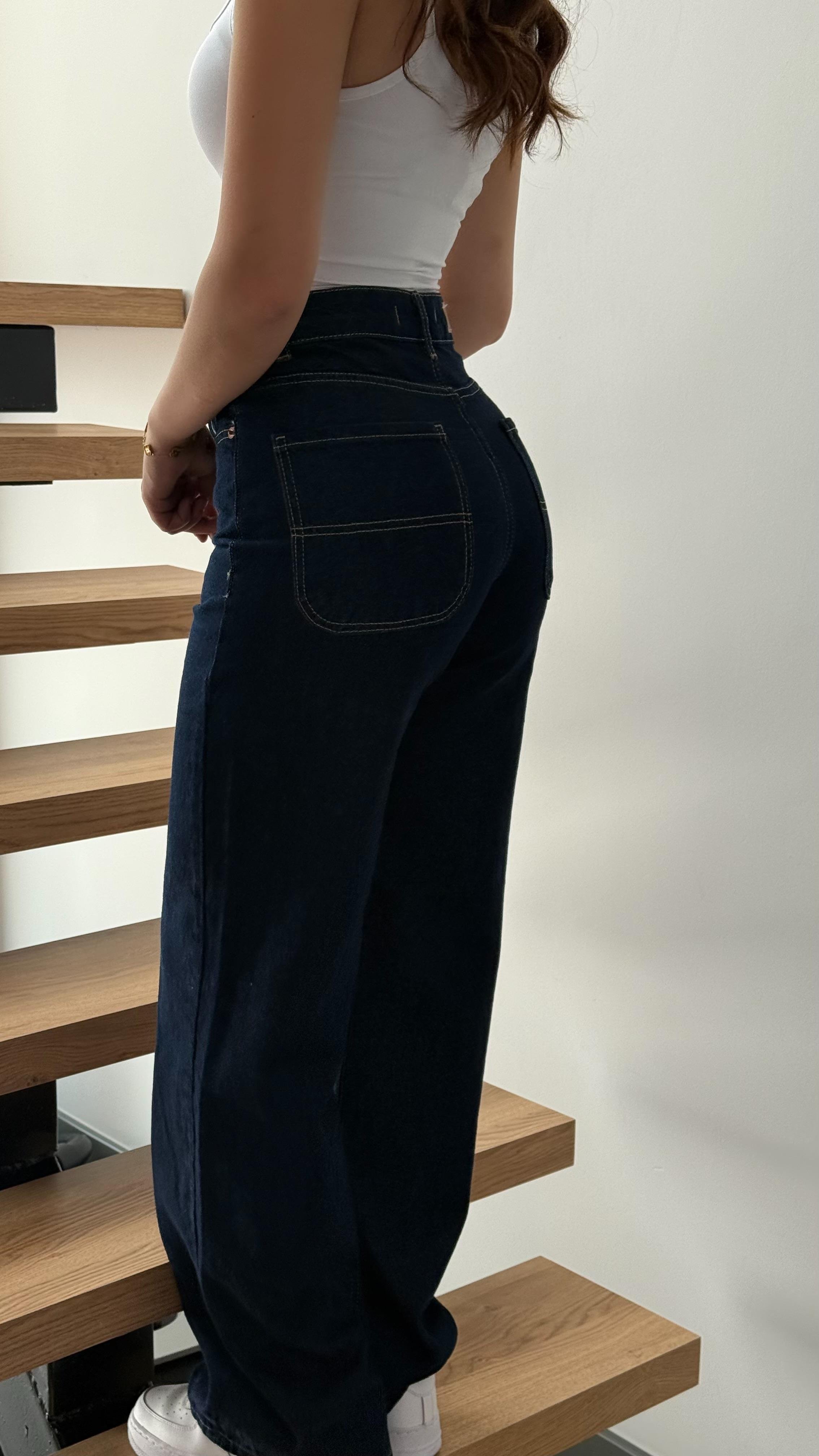 Alita Plazzo Pantolon Lacivert