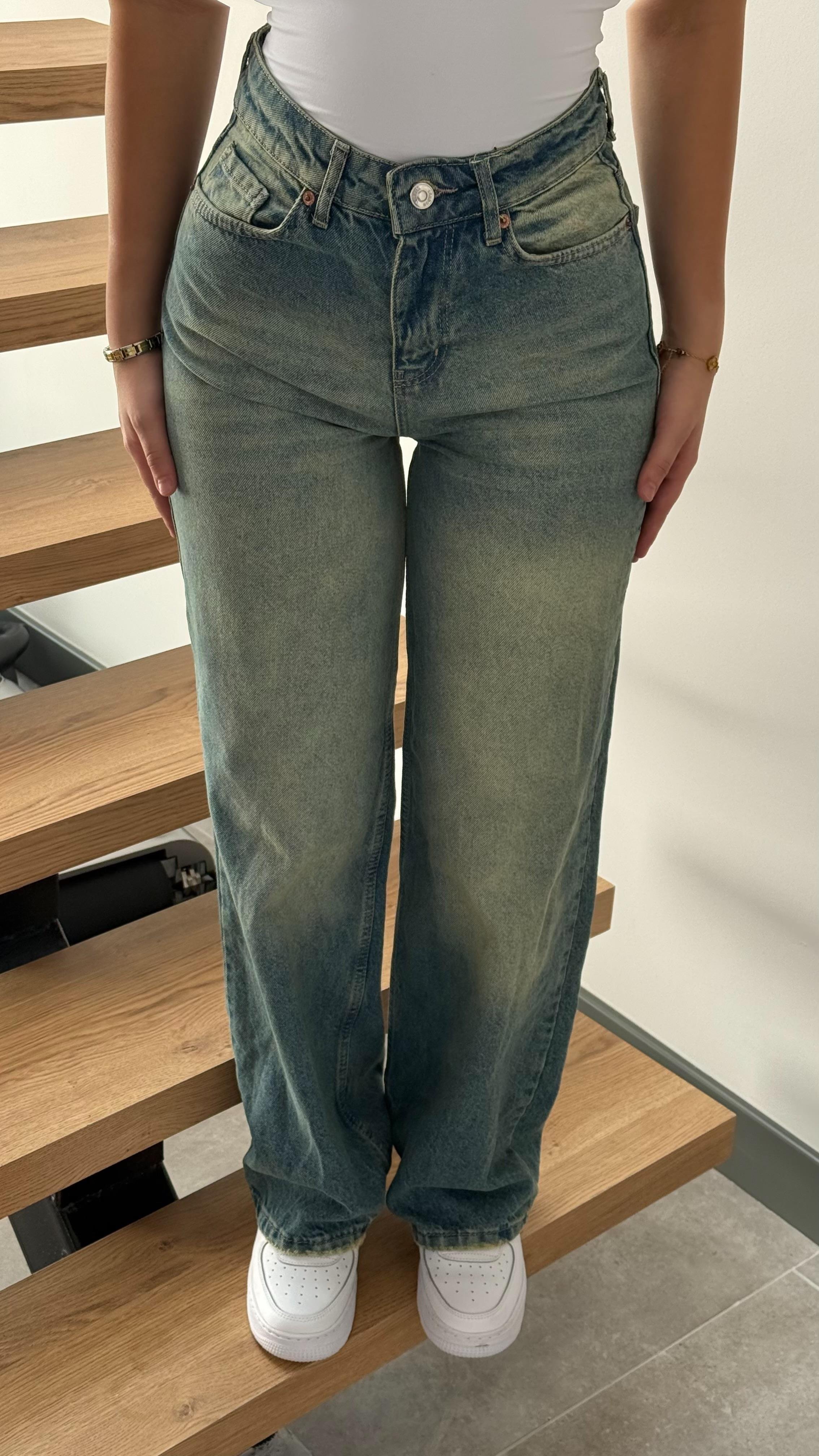Alita Plazzo Pantolon Yeşil