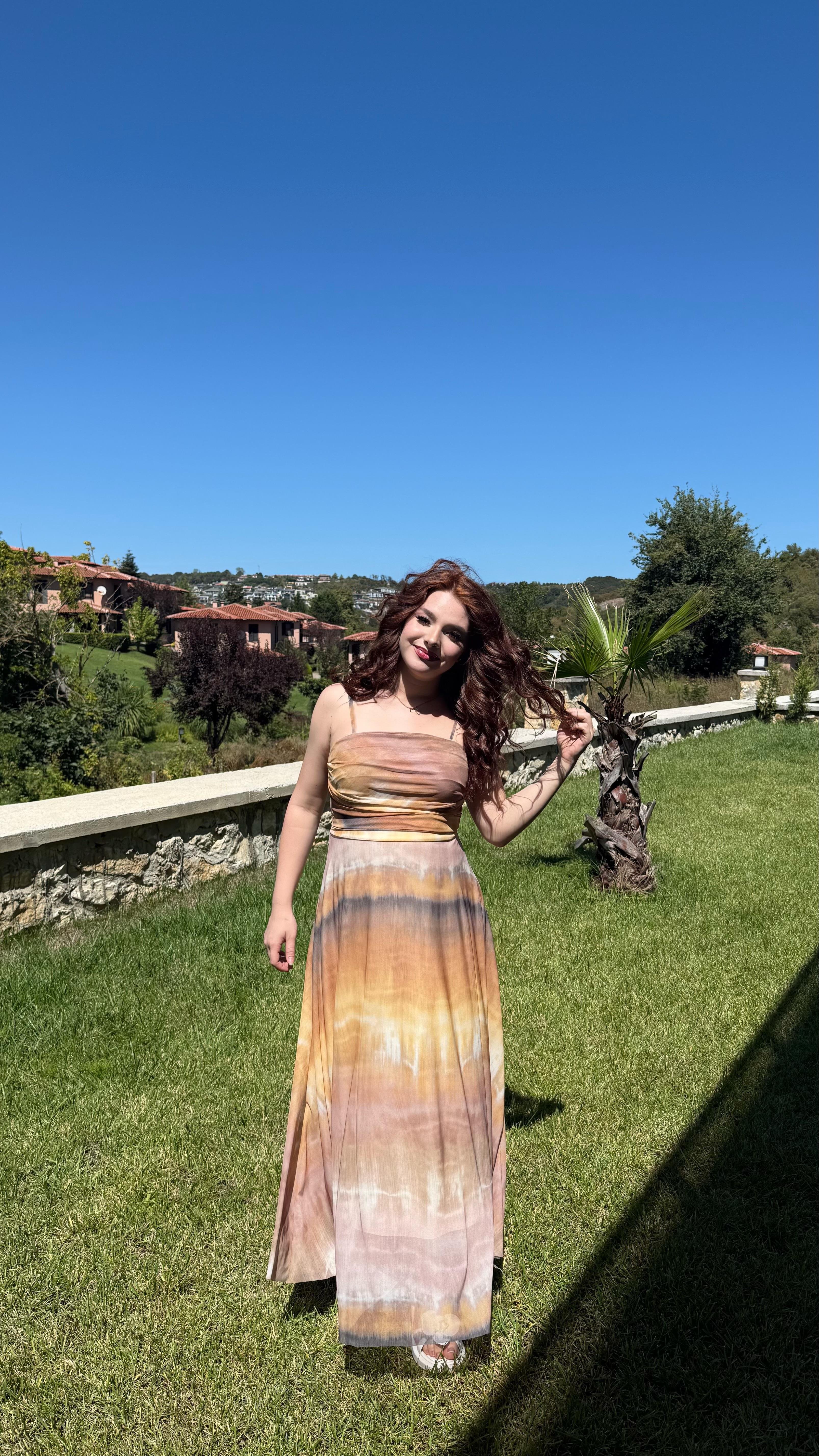 Amore Elbise Kahverengi