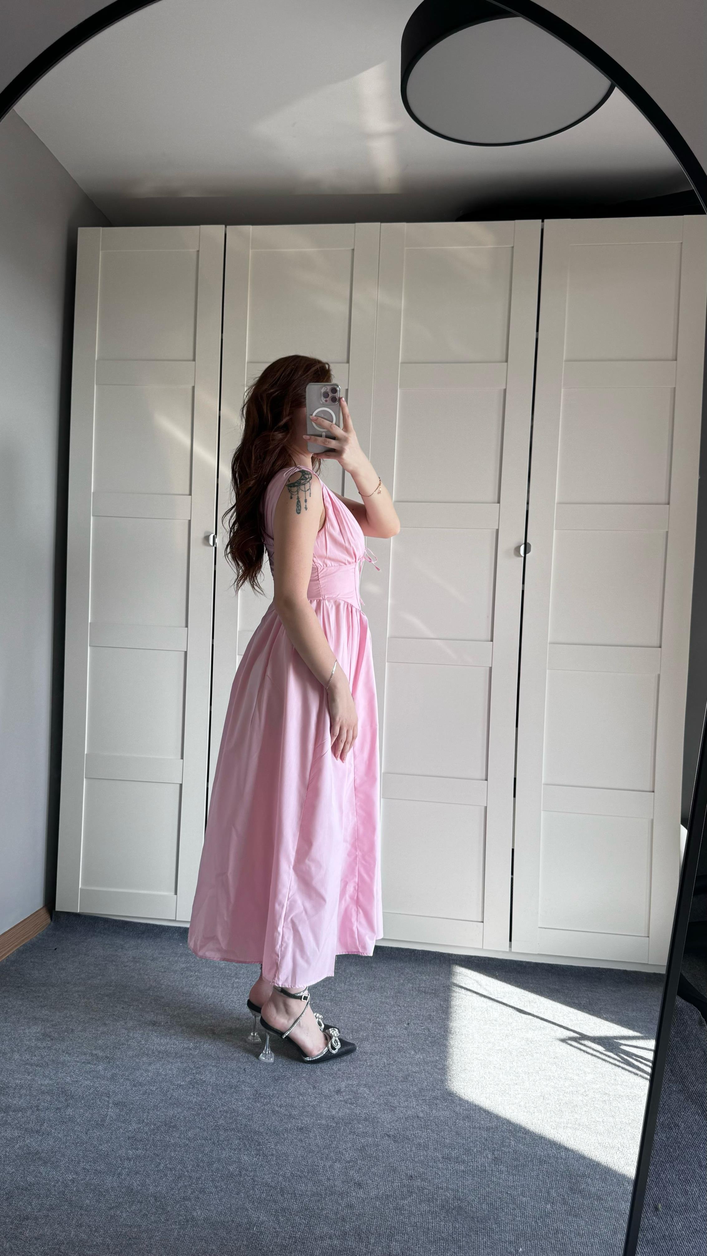 Amour Pembe Elbise 