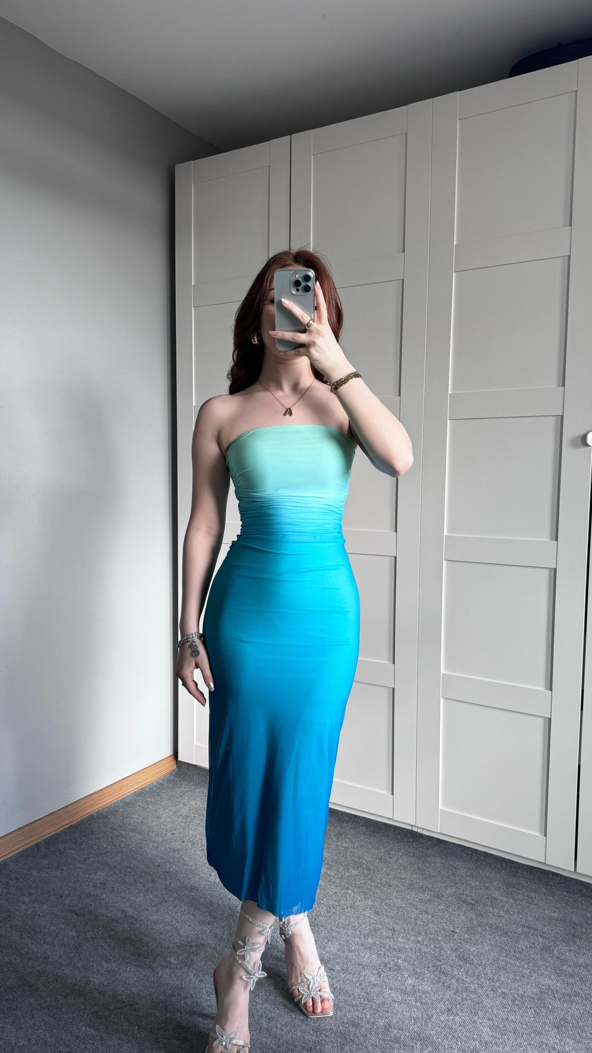 Aura Elbise Aqua