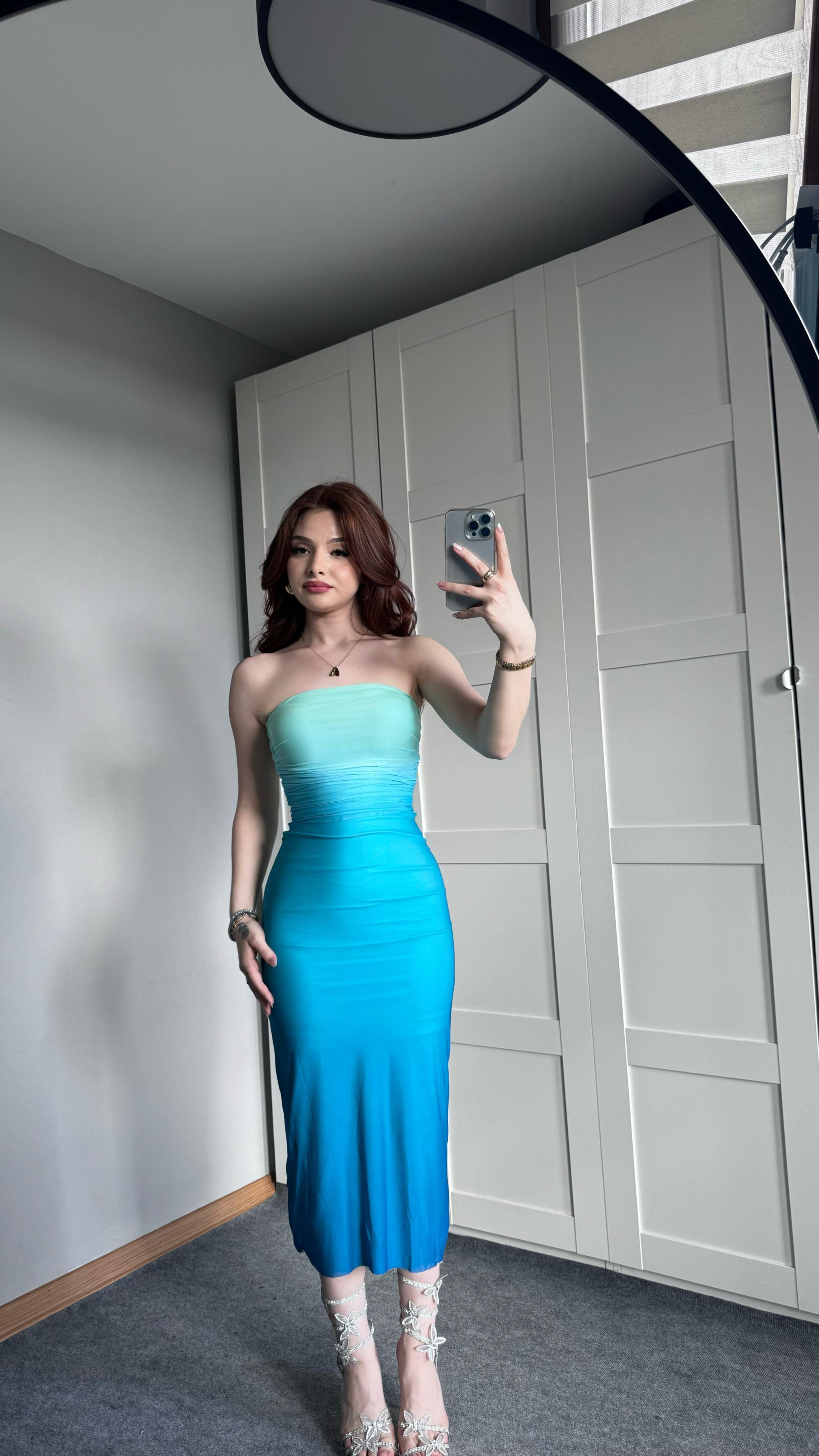 Aura Elbise Aqua