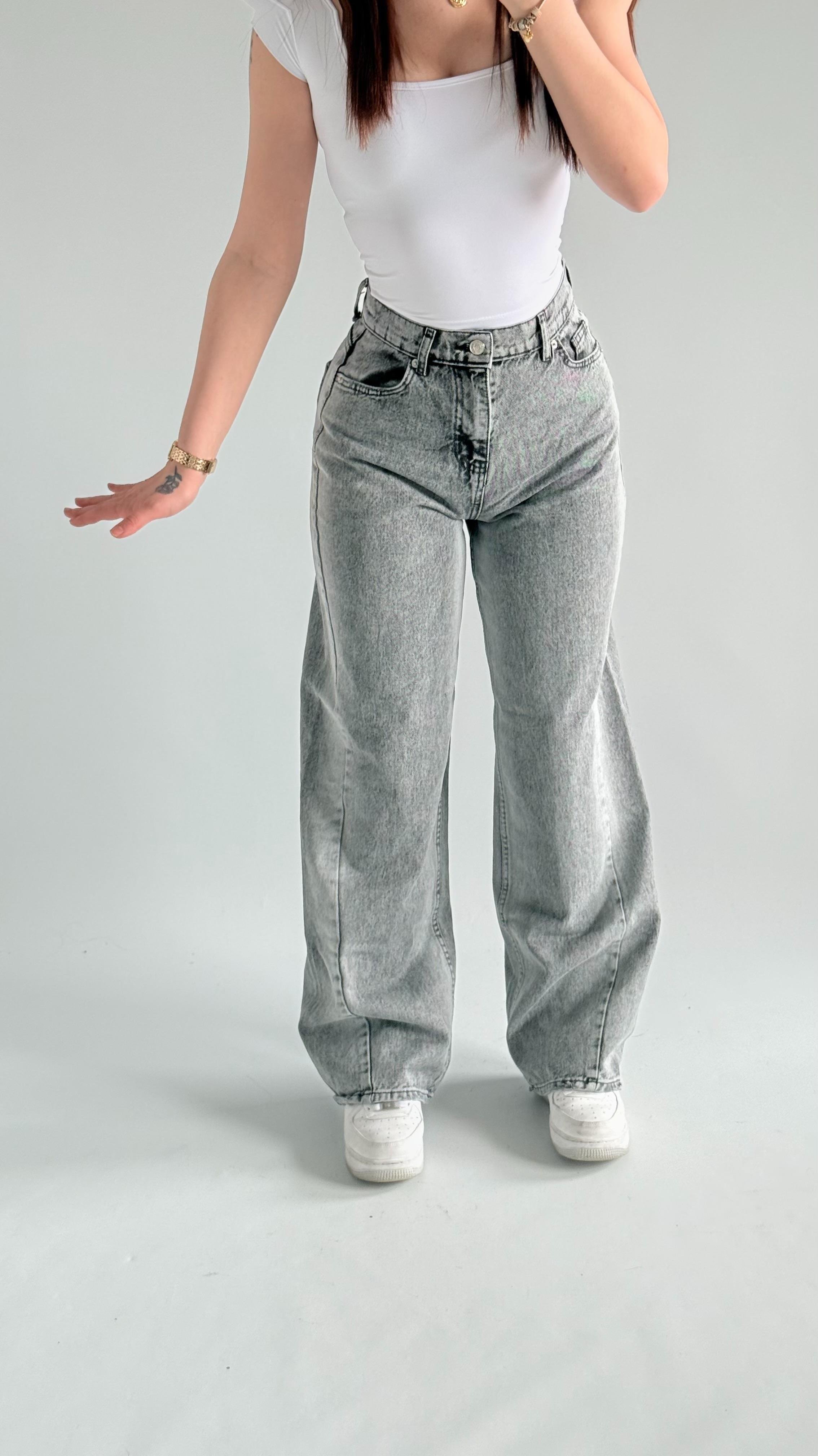 Baggy Balon Pantolon Gri
