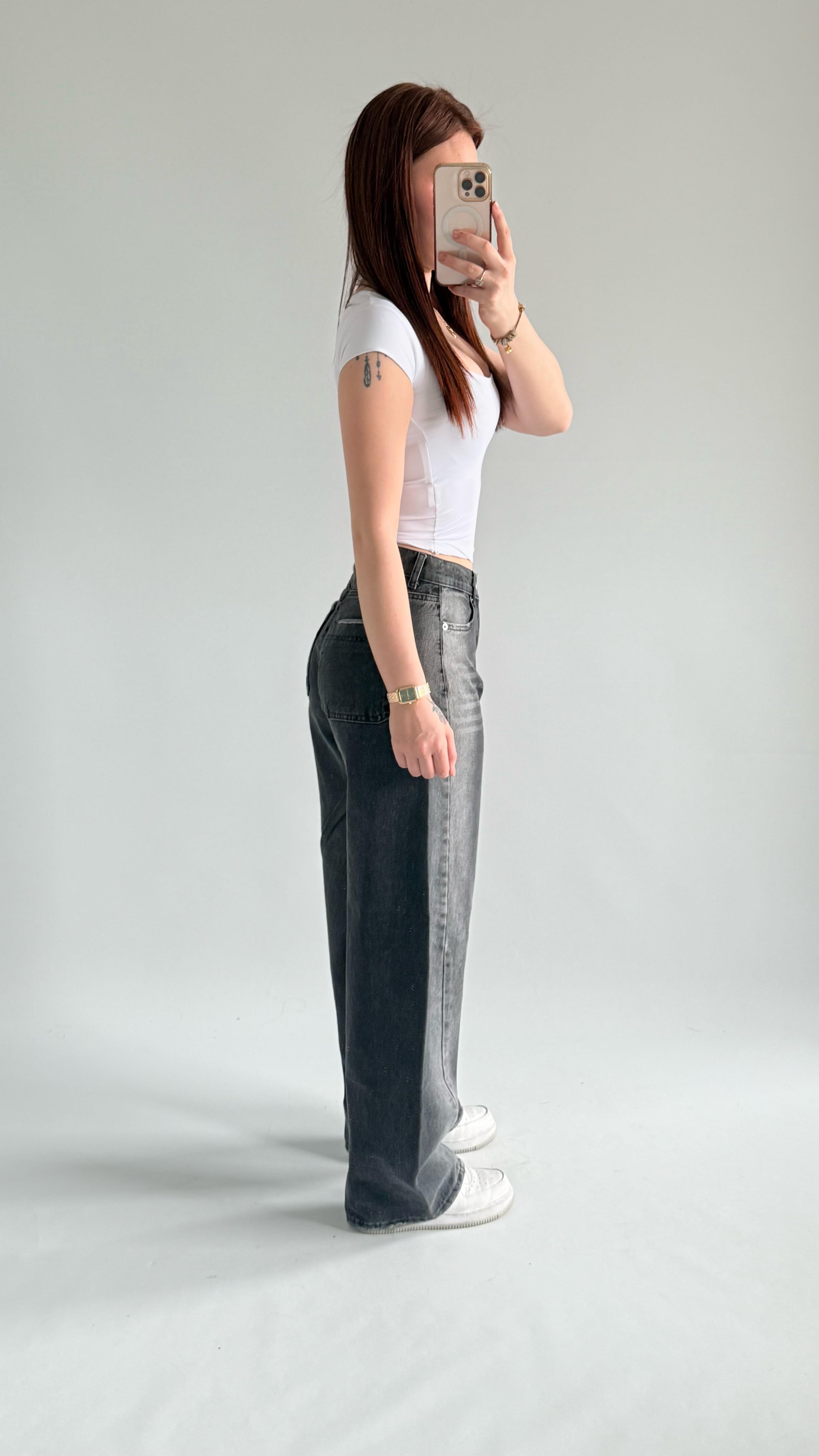 Baggy Balon Pantolon Siyah