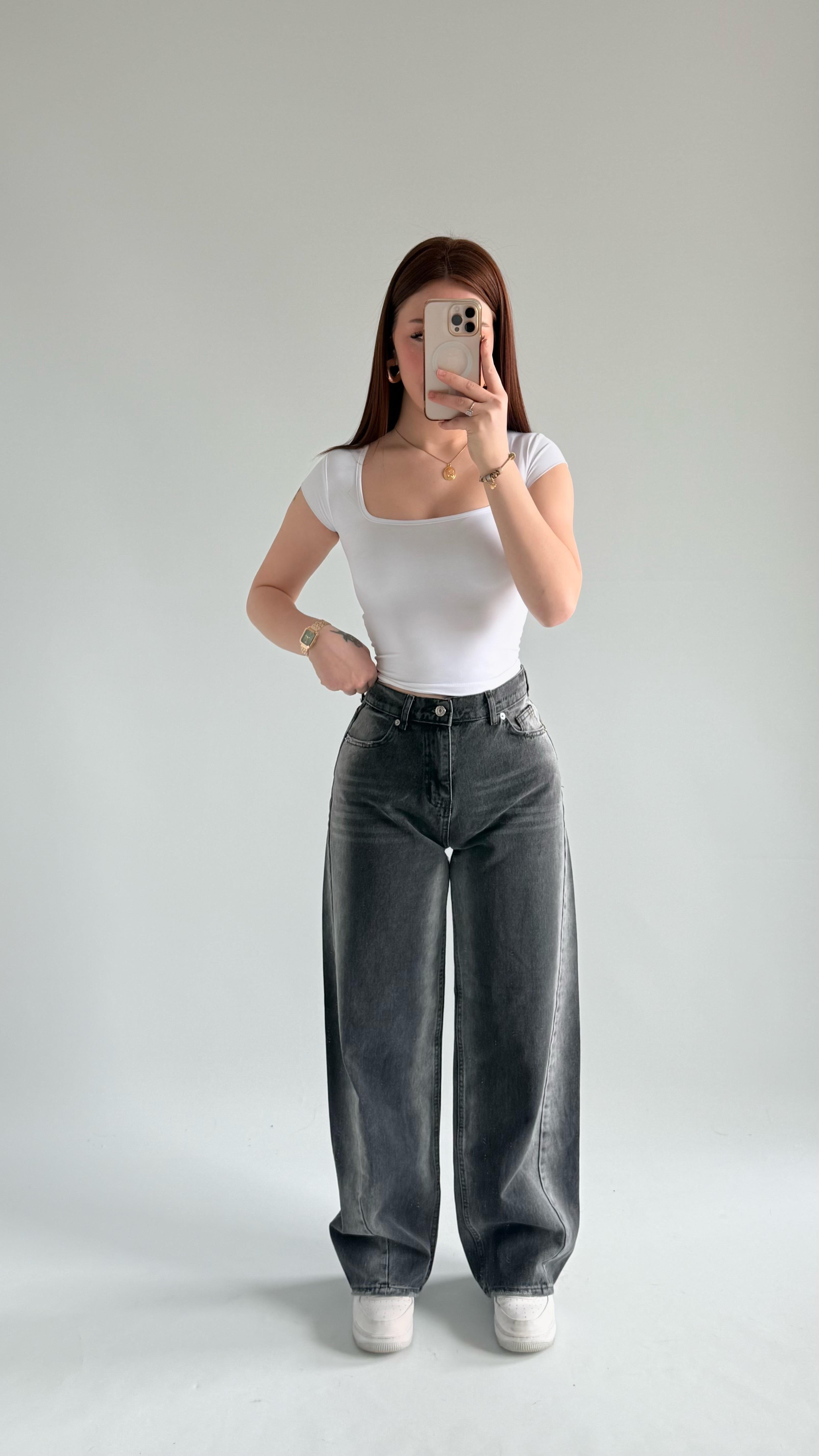 Baggy Balon Pantolon Siyah