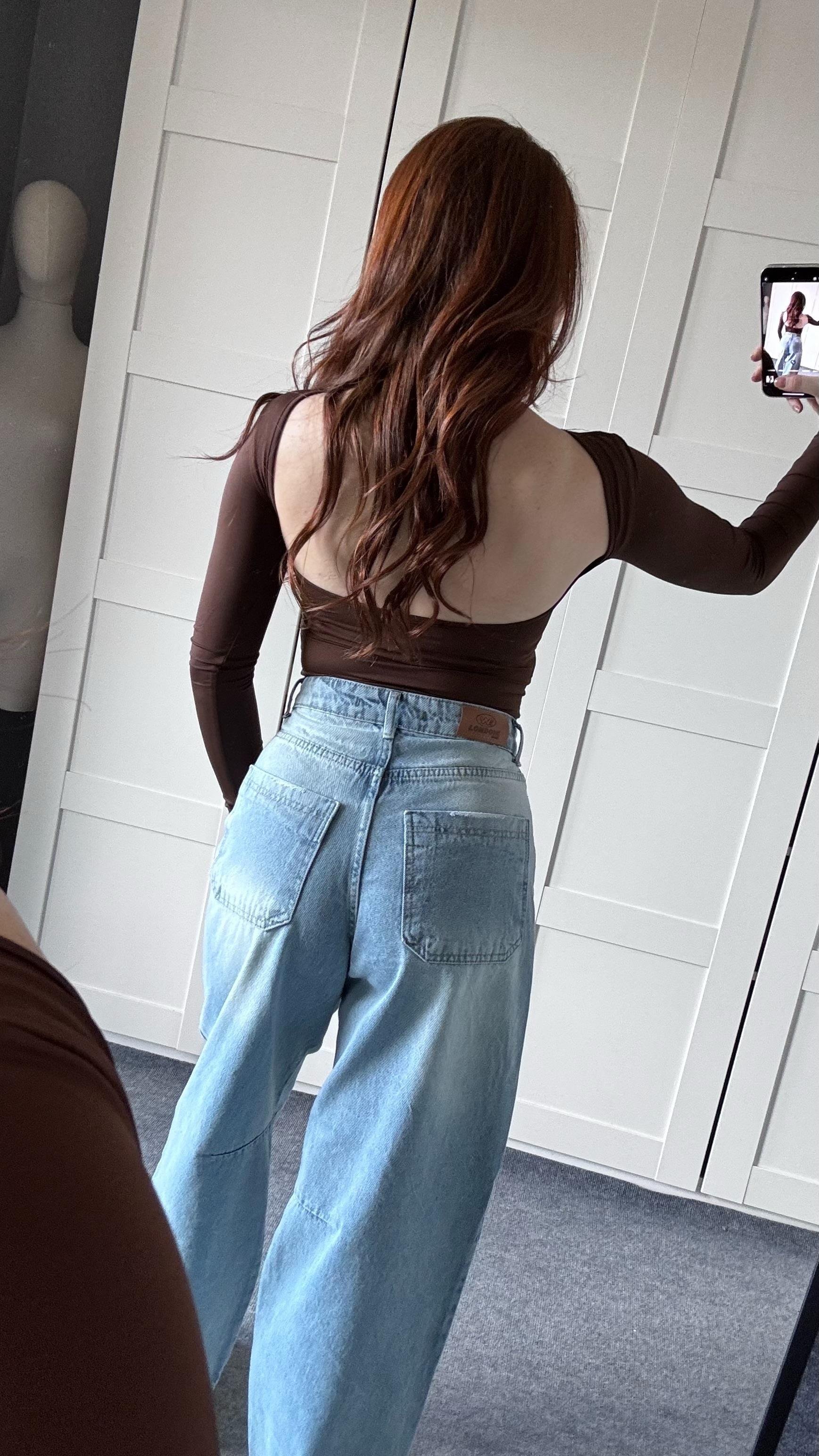 Baggy Bersh. Açık Mavi Jeans