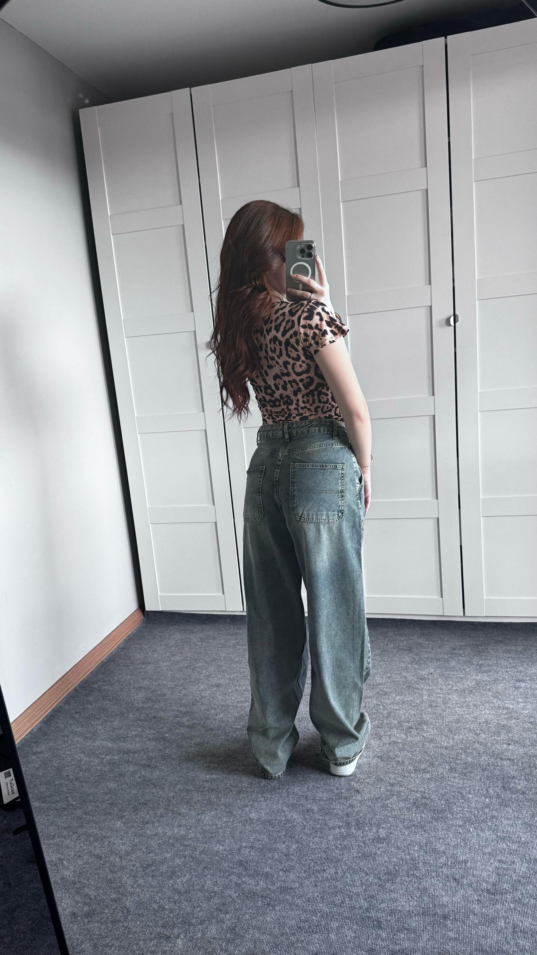 Baggy Jeans Eskitme Kot 