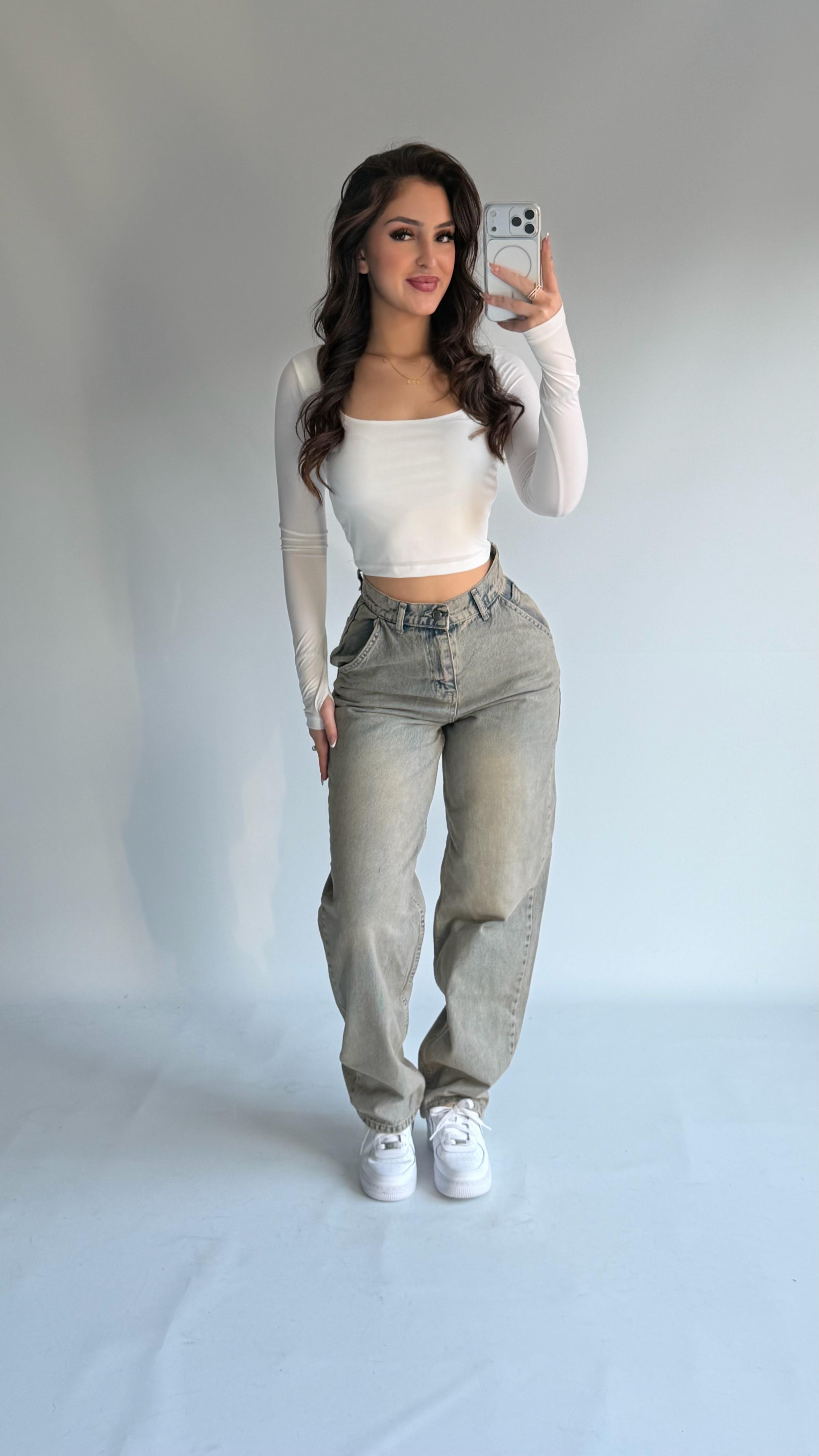 Baggy Scatter Pantolon Eskitme