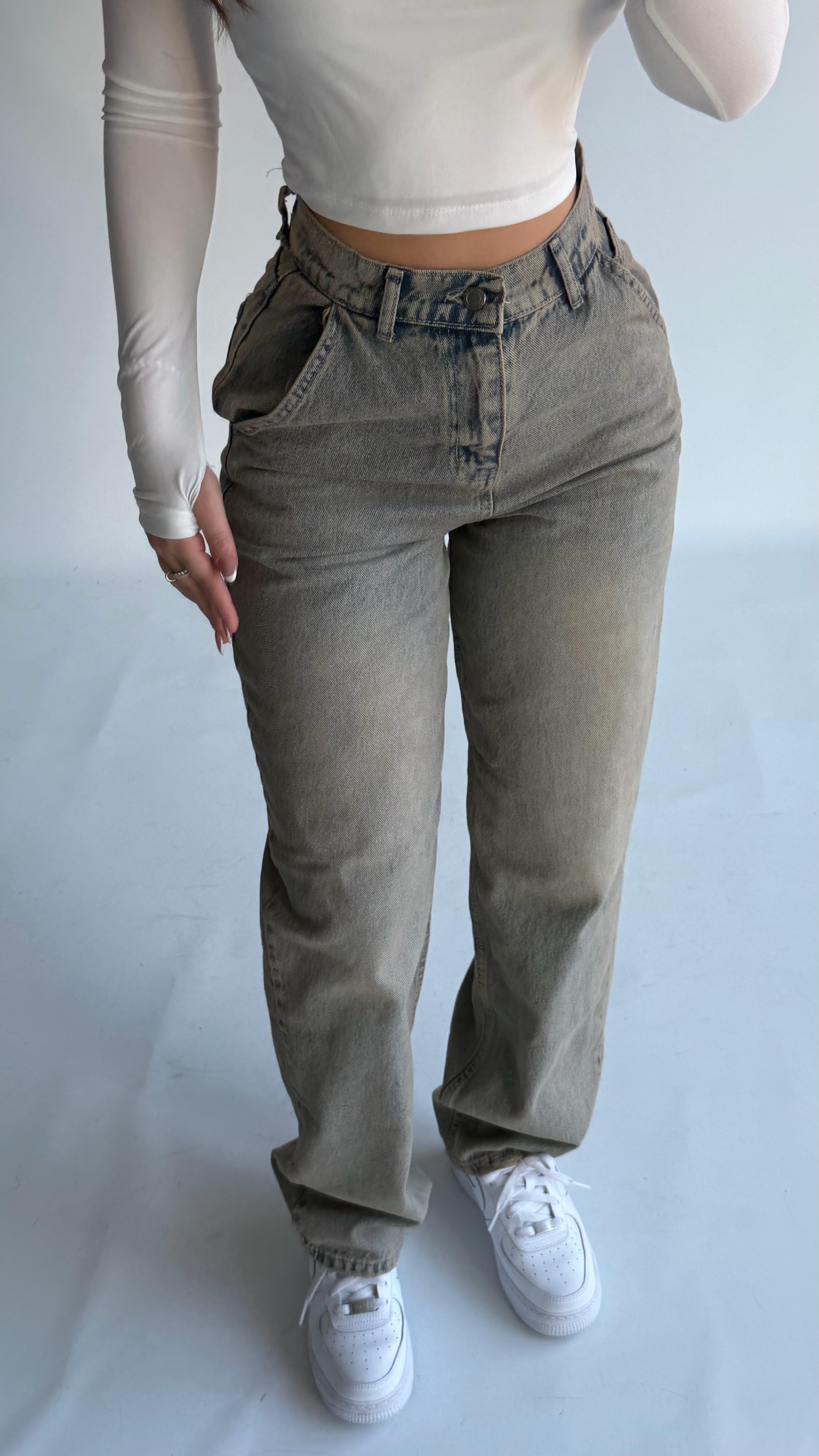 Baggy Scatter Pantolon Eskitme