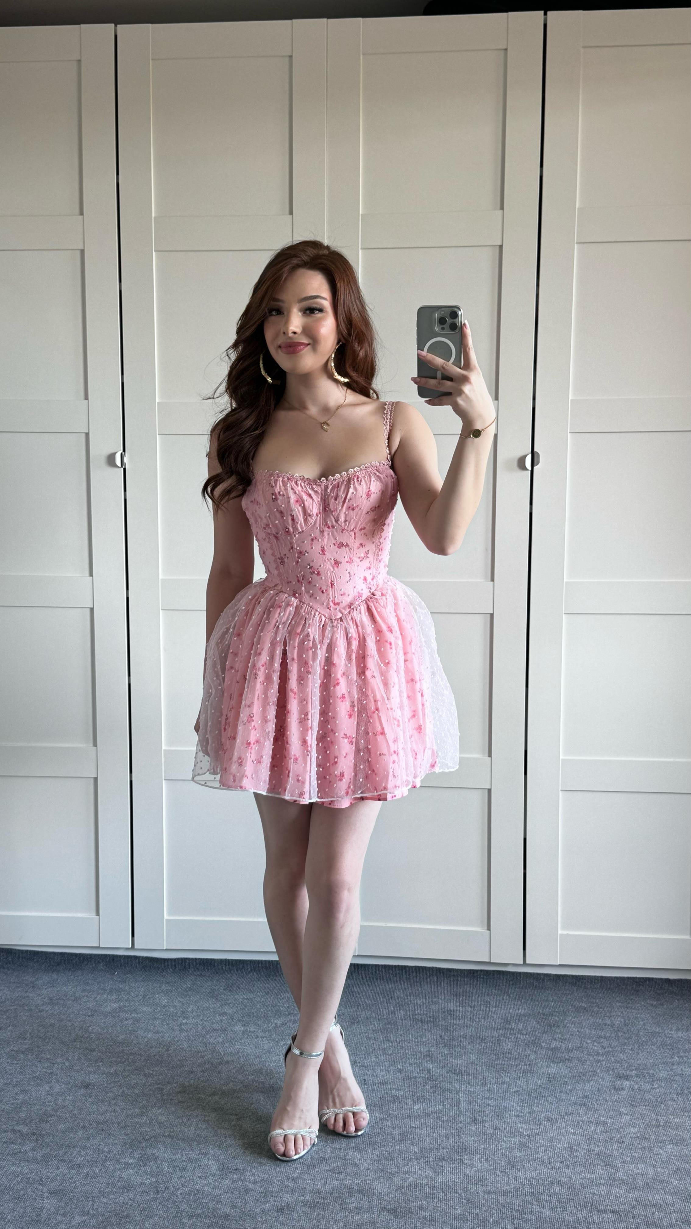 Balerin Pembe Elbise 