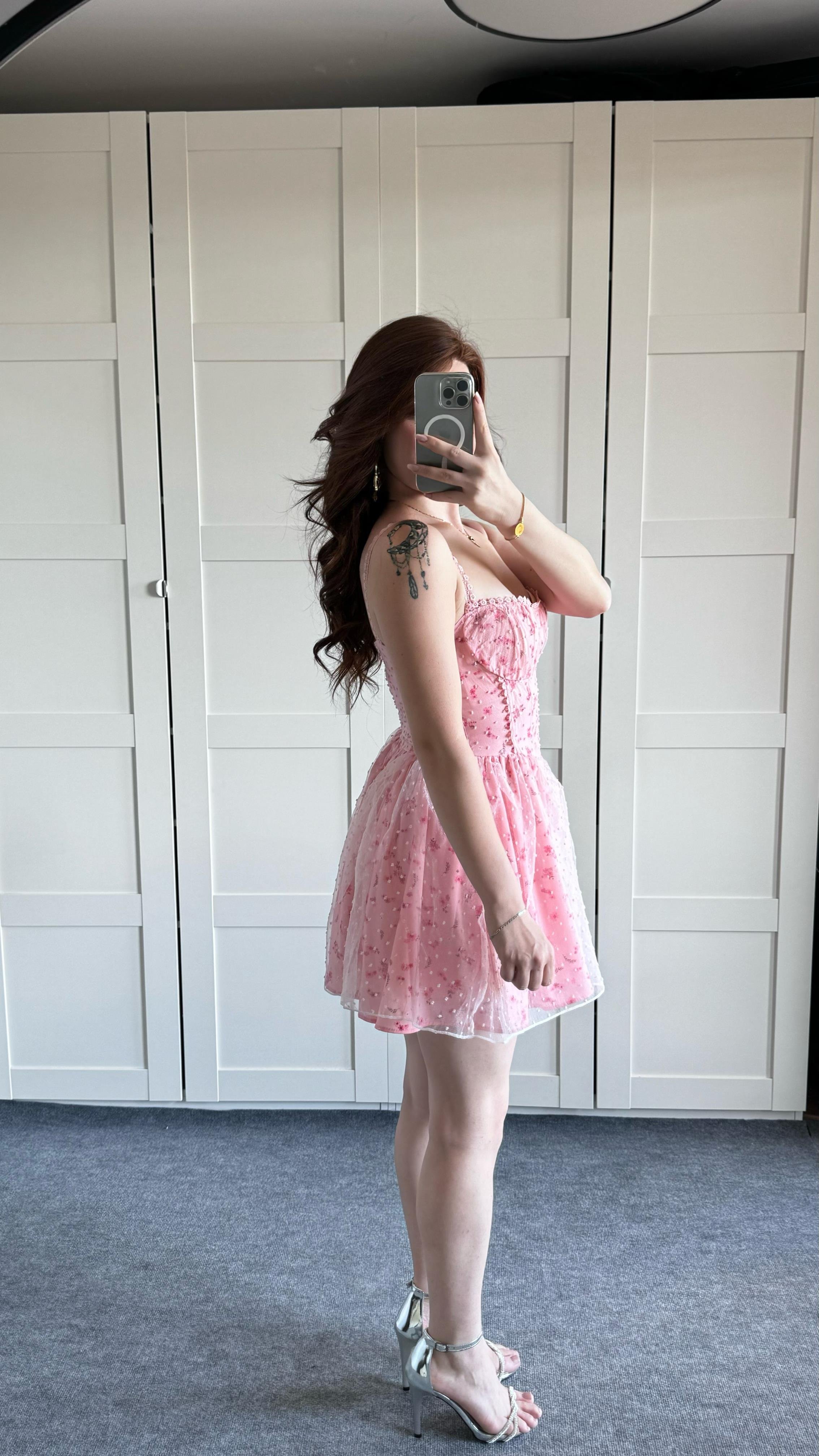 Balerin Pembe Elbise 