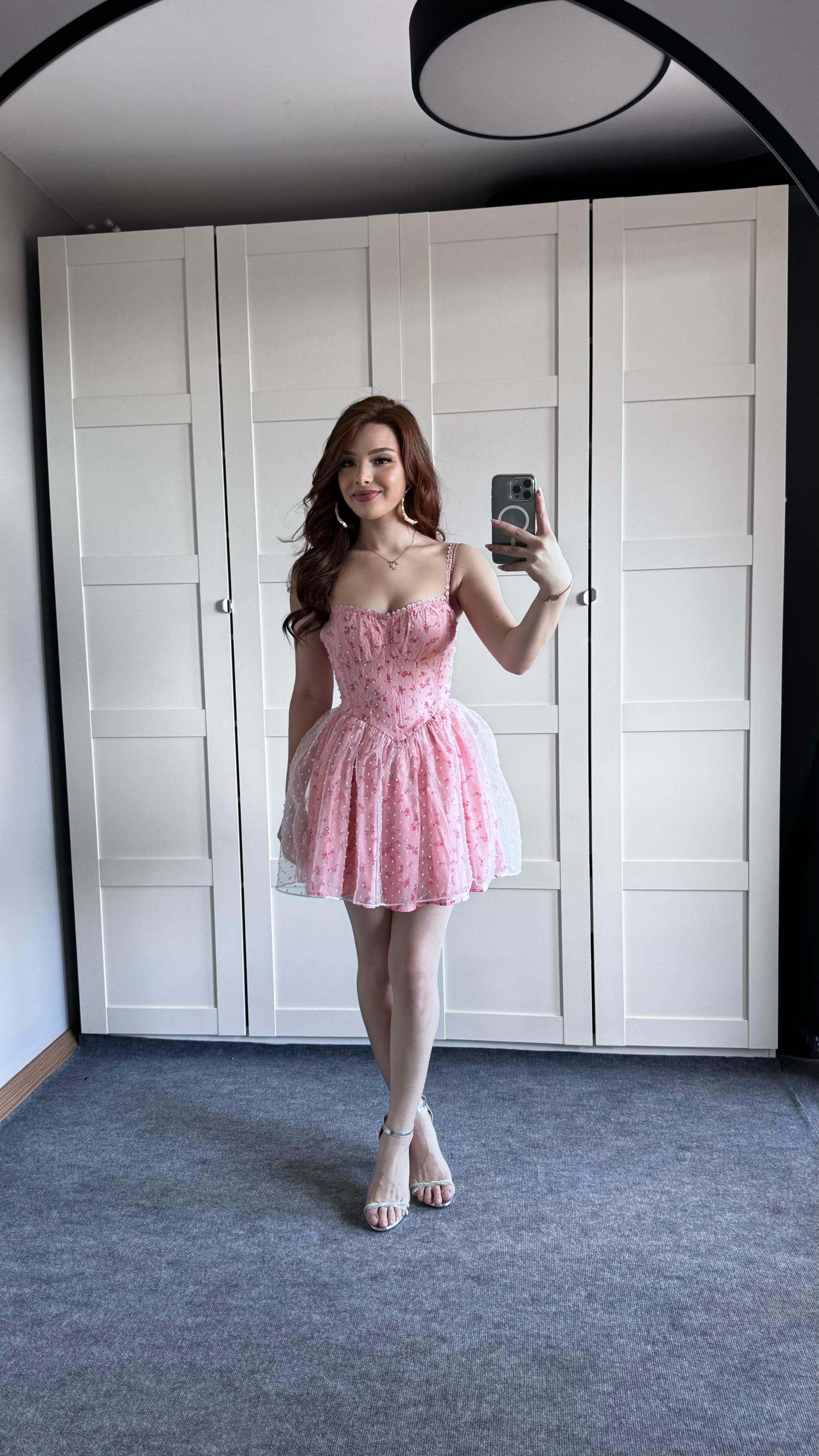 Balerin Pembe Elbise 