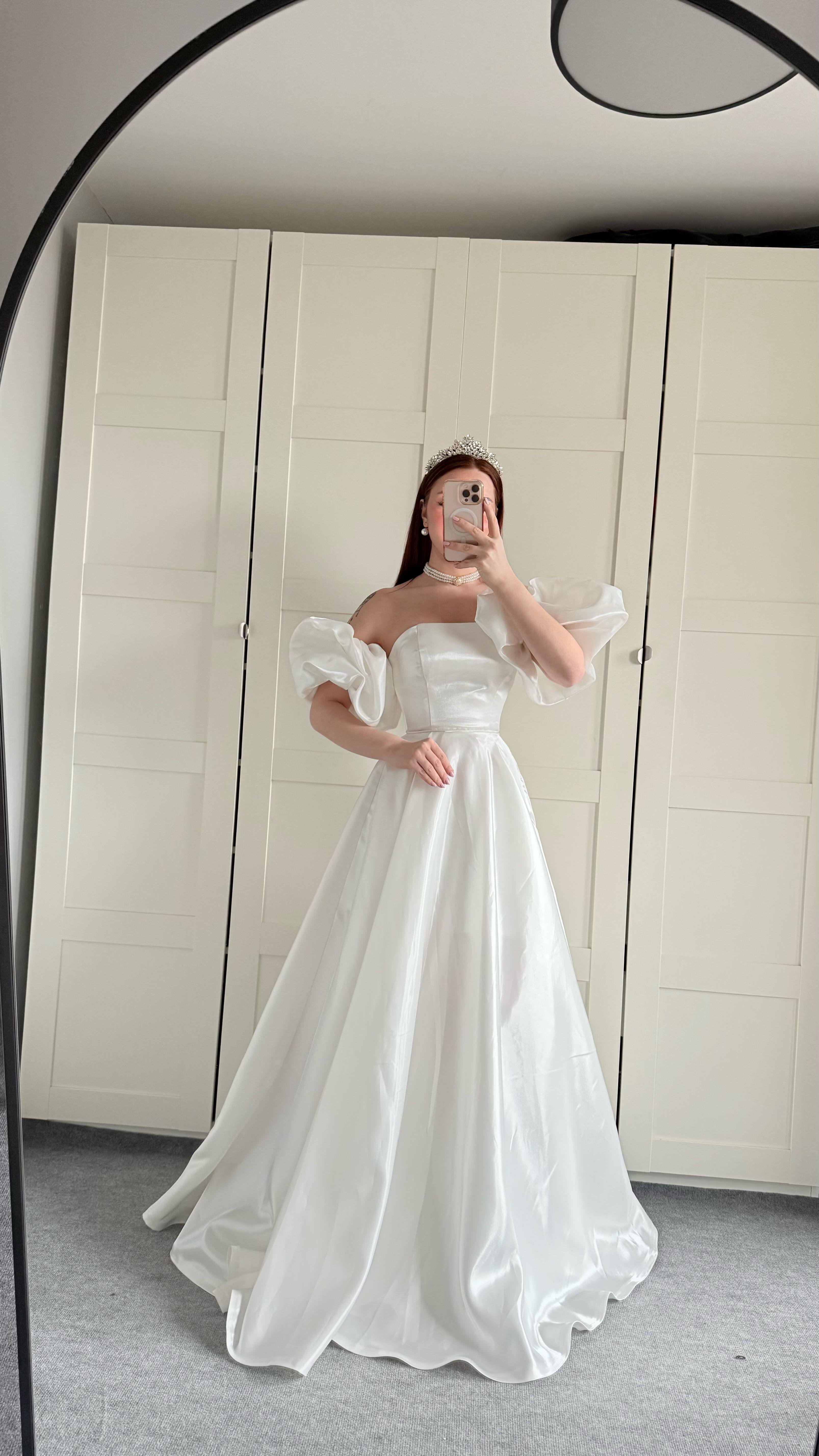 Barbie princess Abiye Beyaz
