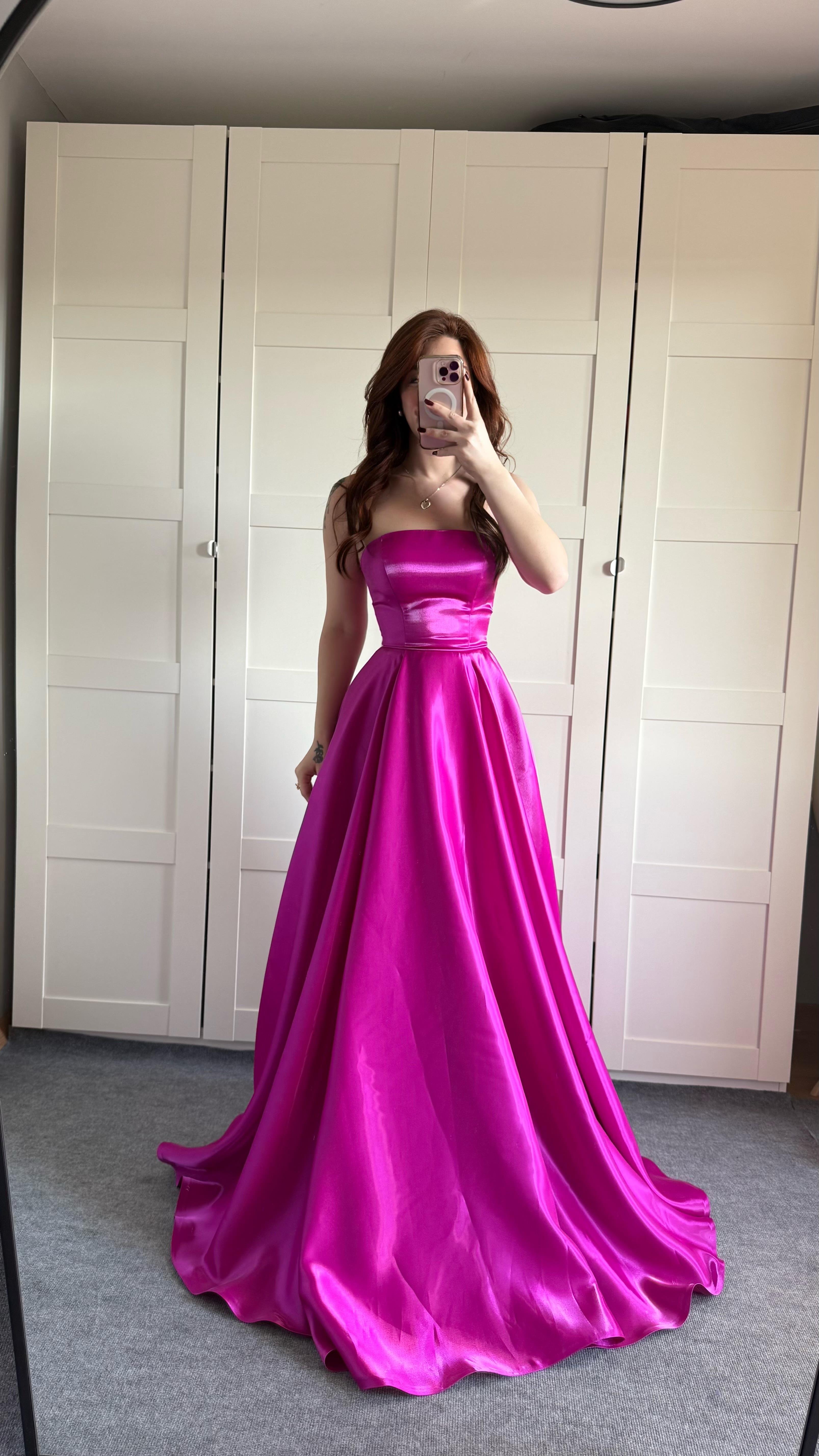 Barbie princess Abiye Fuşya