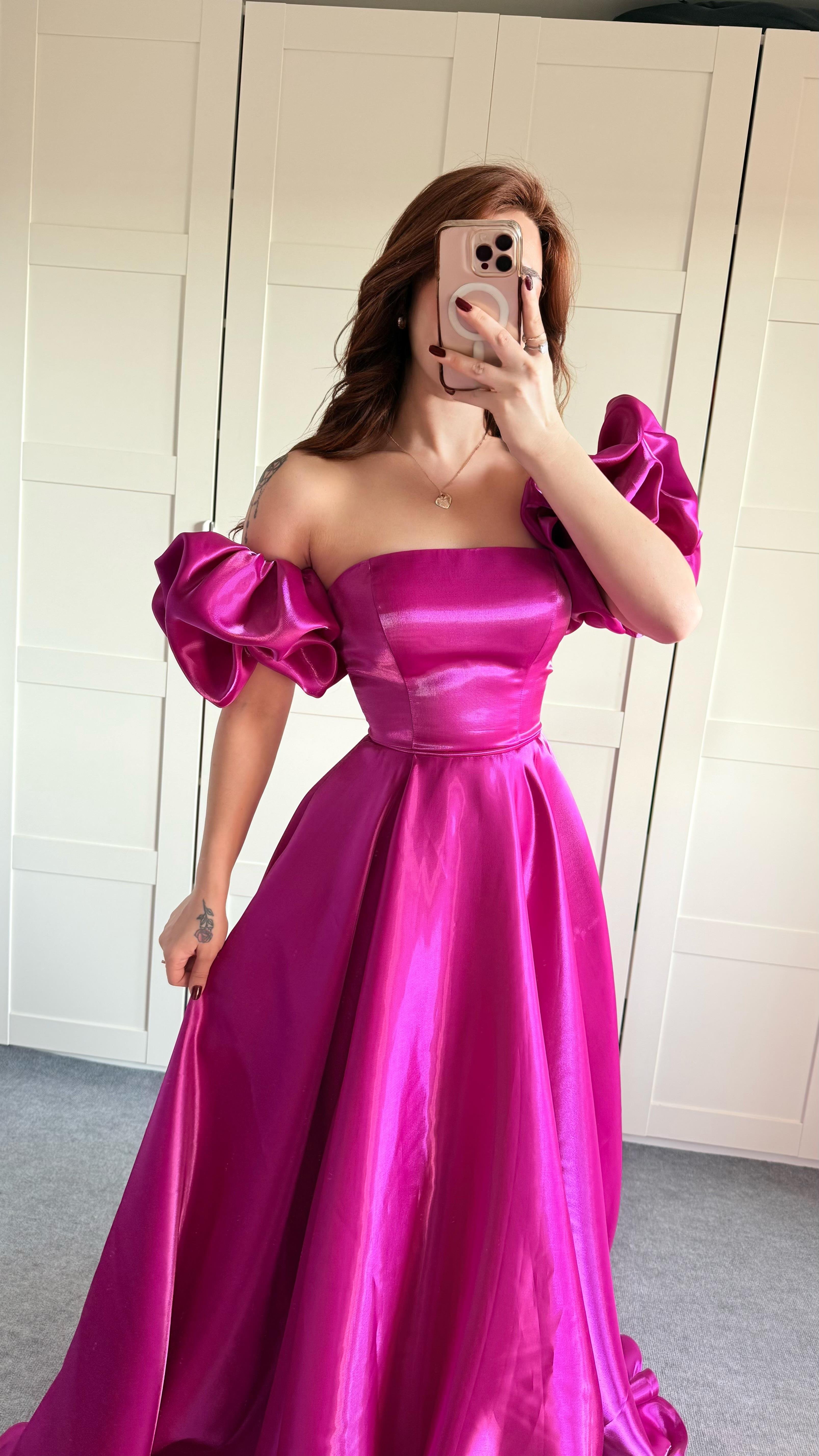 Barbie princess Abiye Fuşya