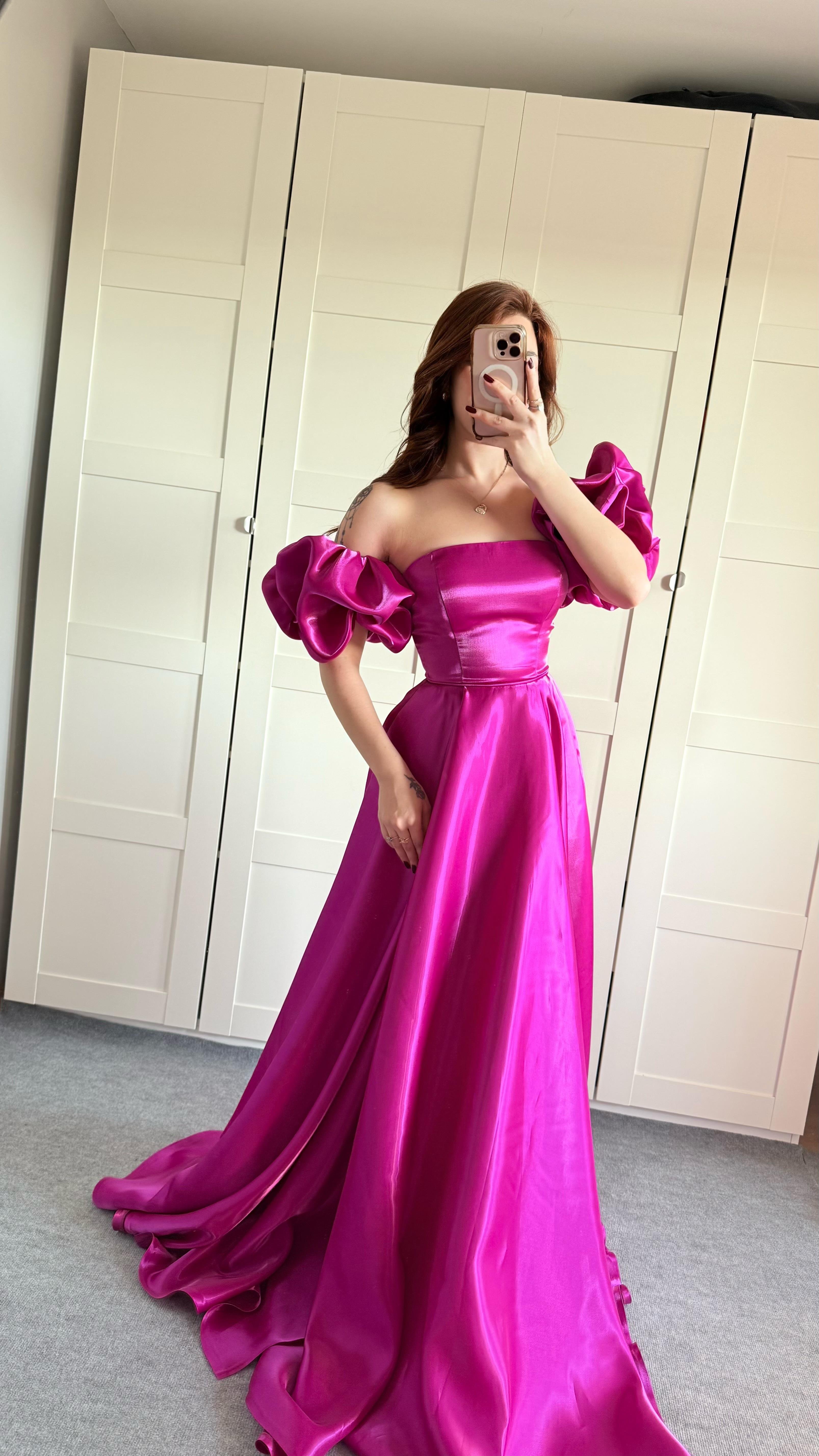 Barbie princess Abiye Fuşya