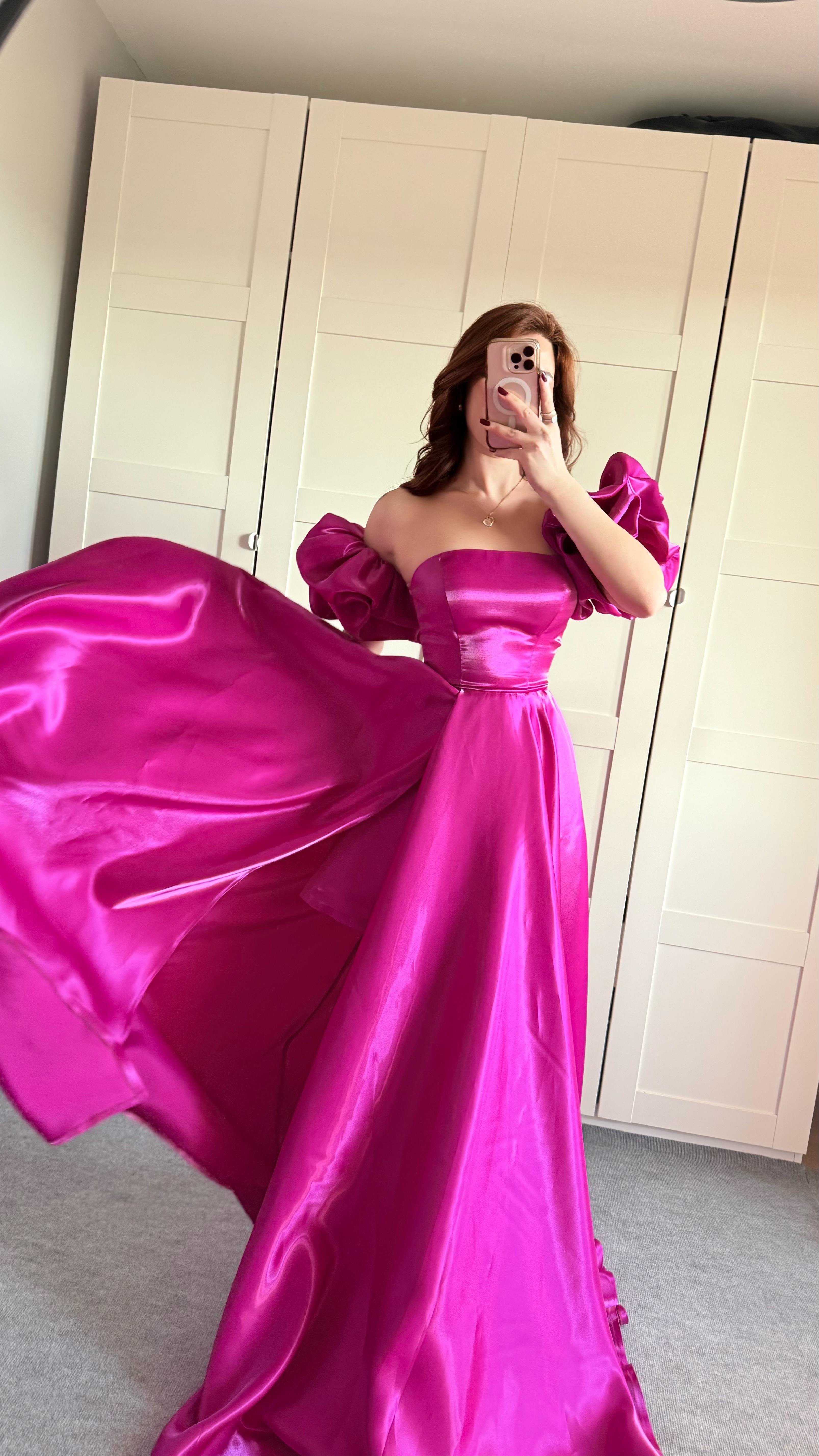 Barbie princess Abiye Fuşya