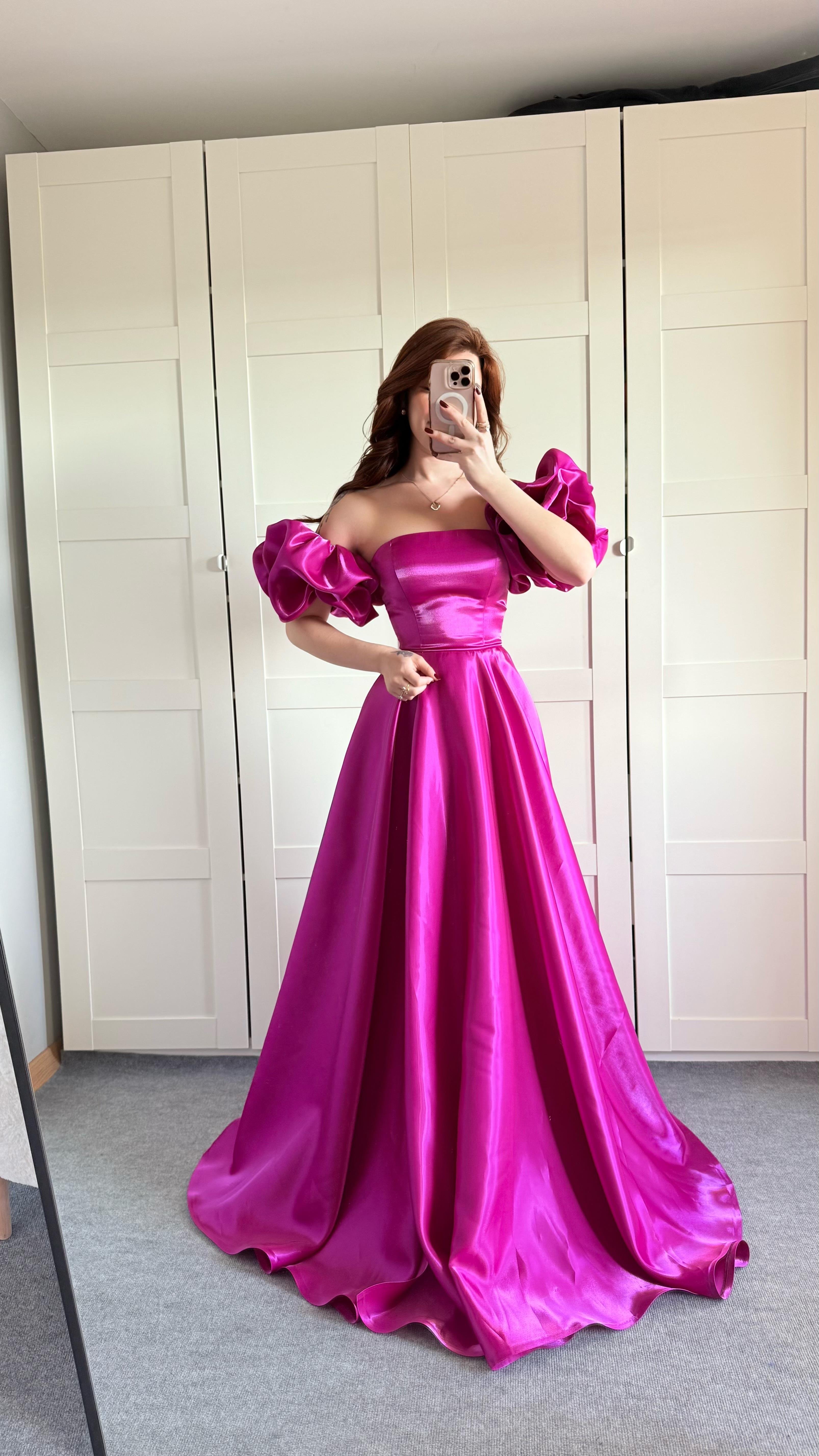 Barbie princess Abiye Fuşya