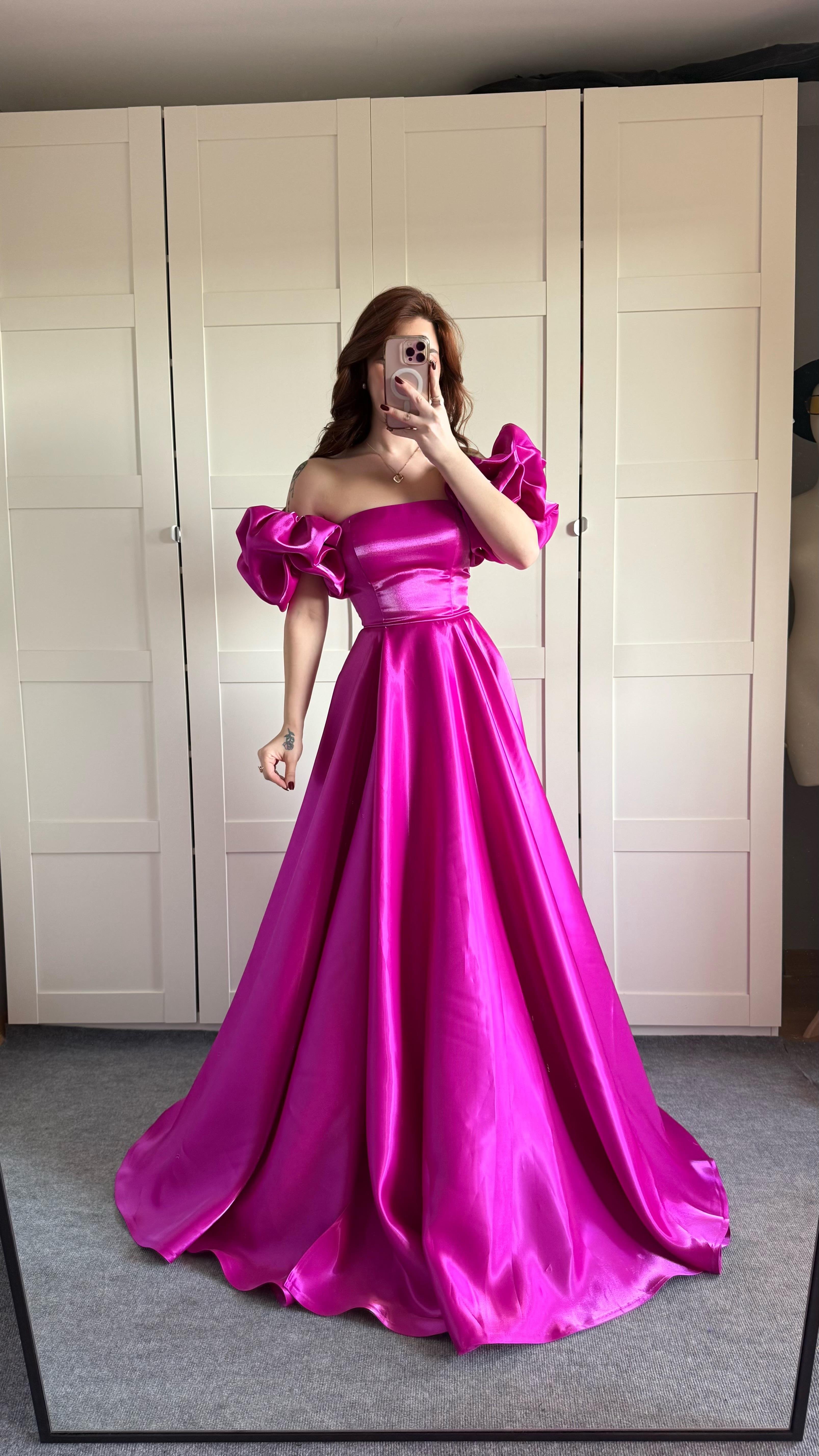 Barbie princess Abiye Fuşya