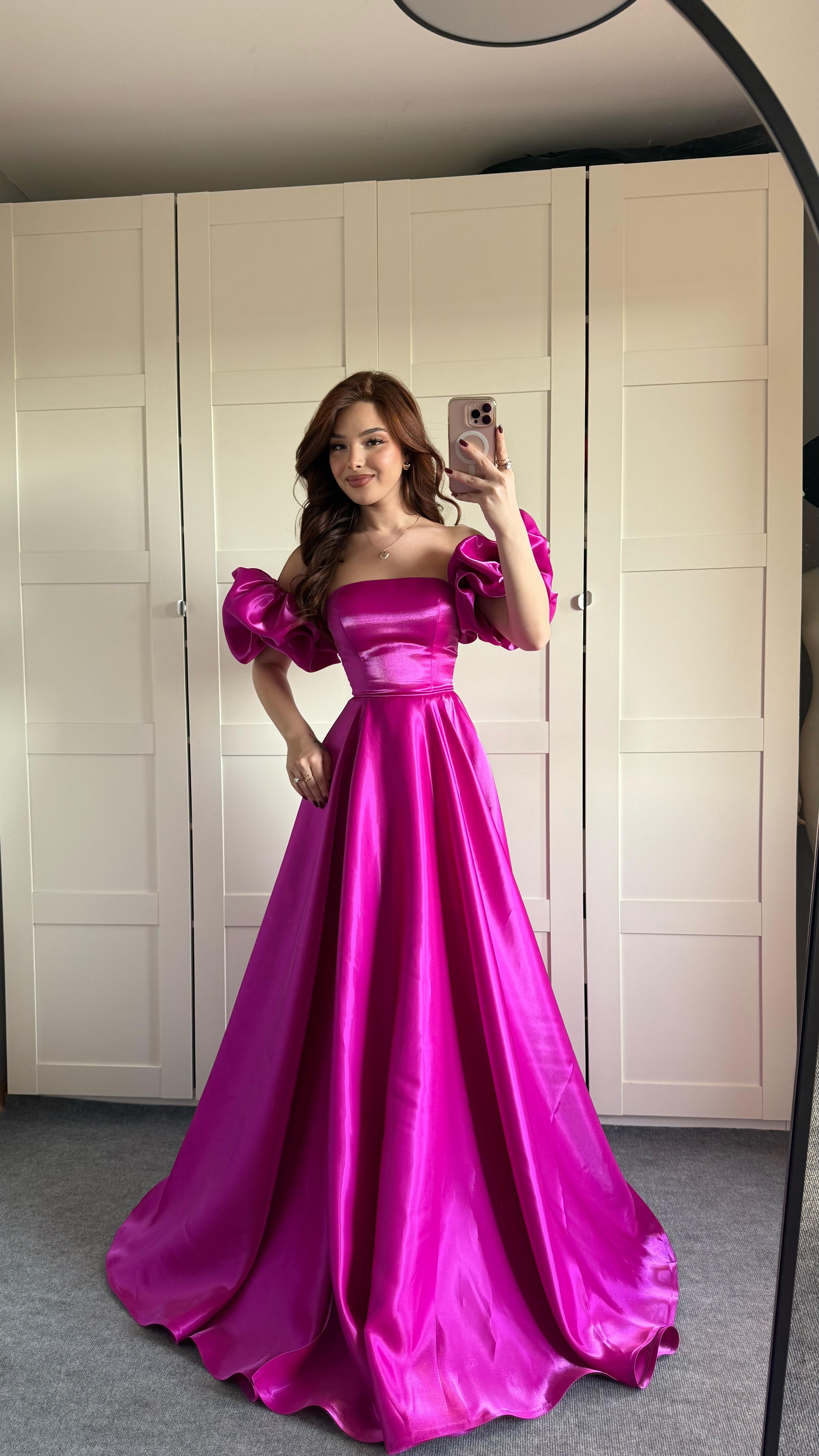 Barbie princess Abiye Fuşya