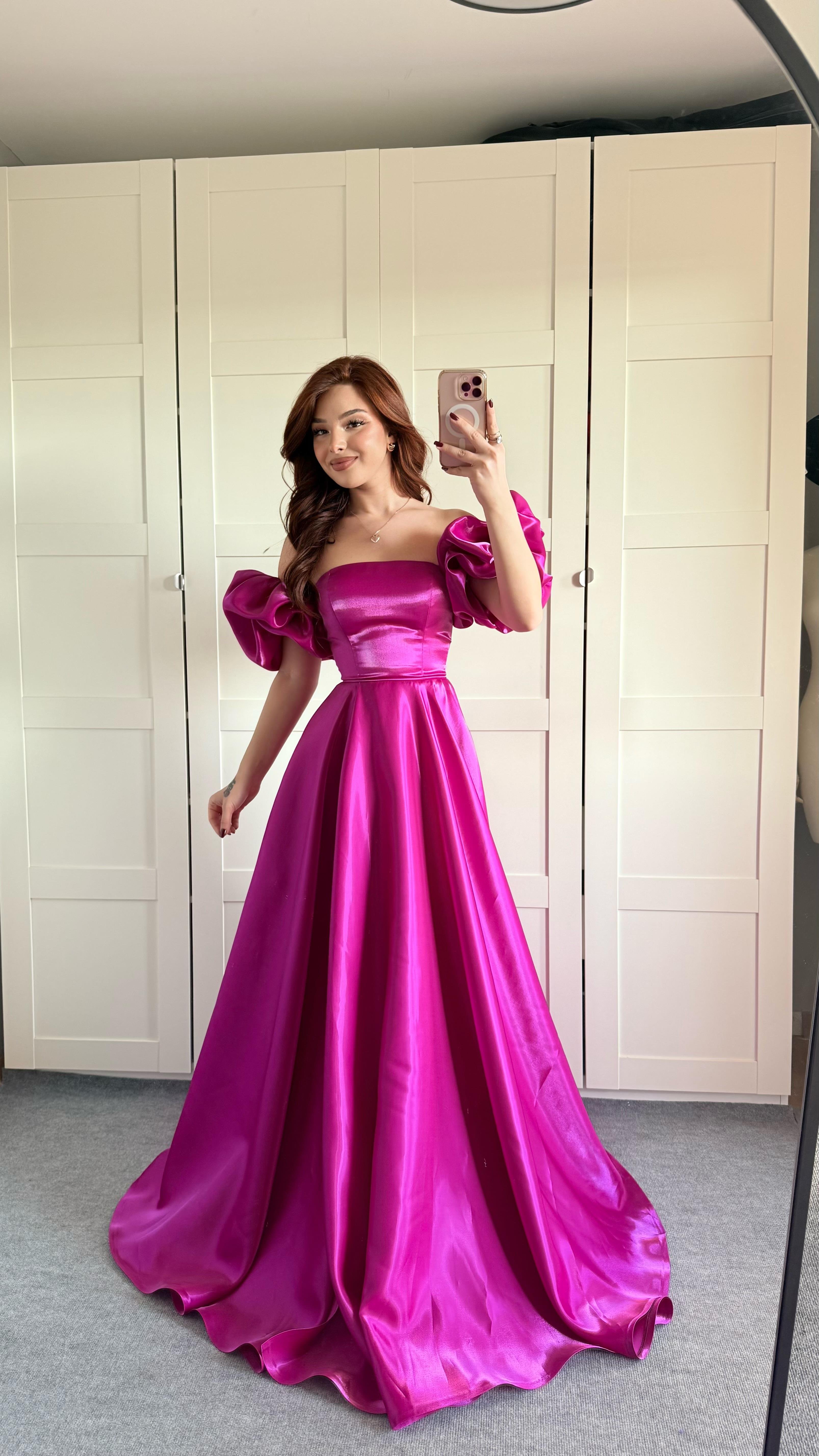 Barbie princess Abiye Fuşya