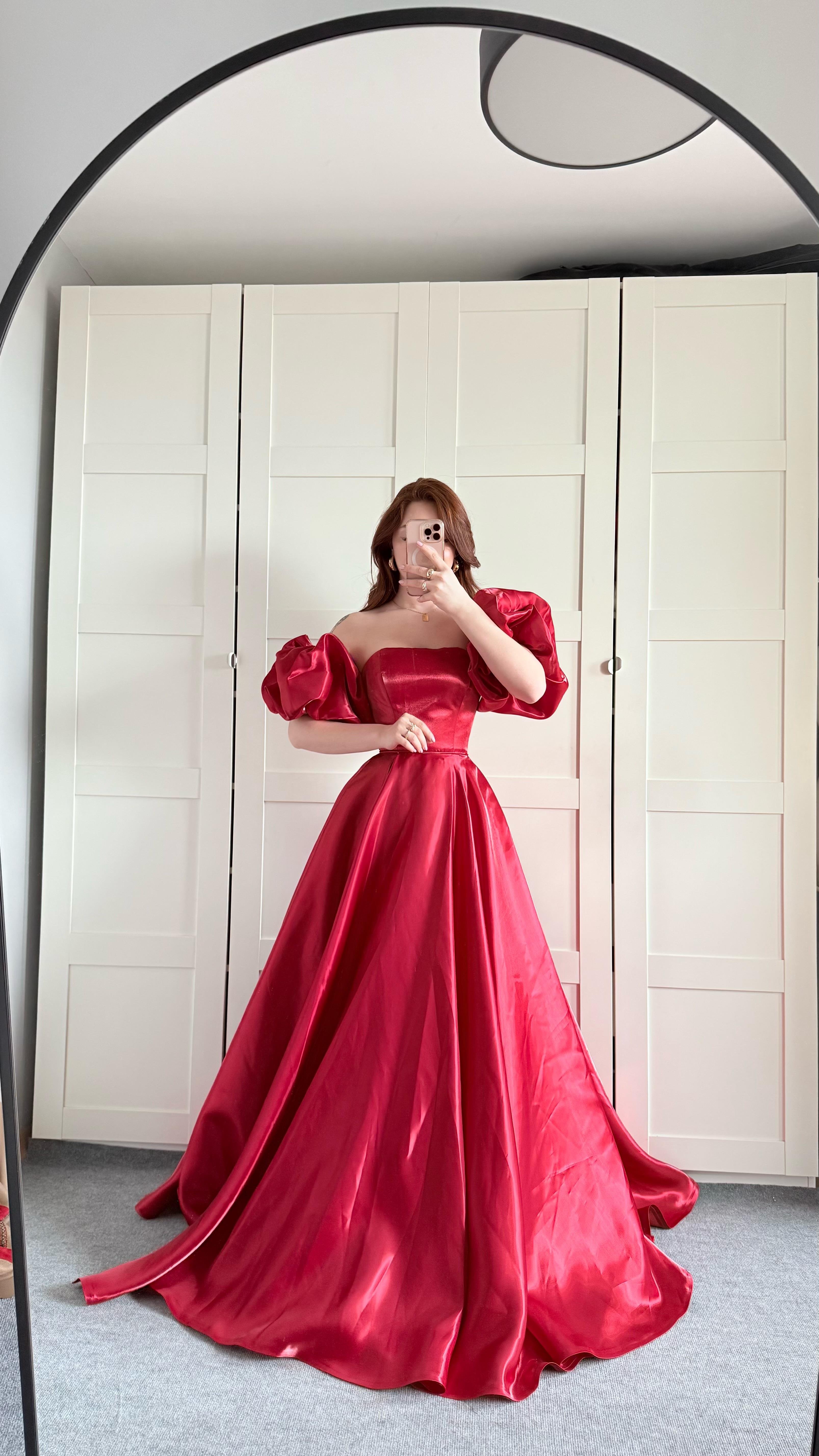 Barbie princess Abiye Kırmızı