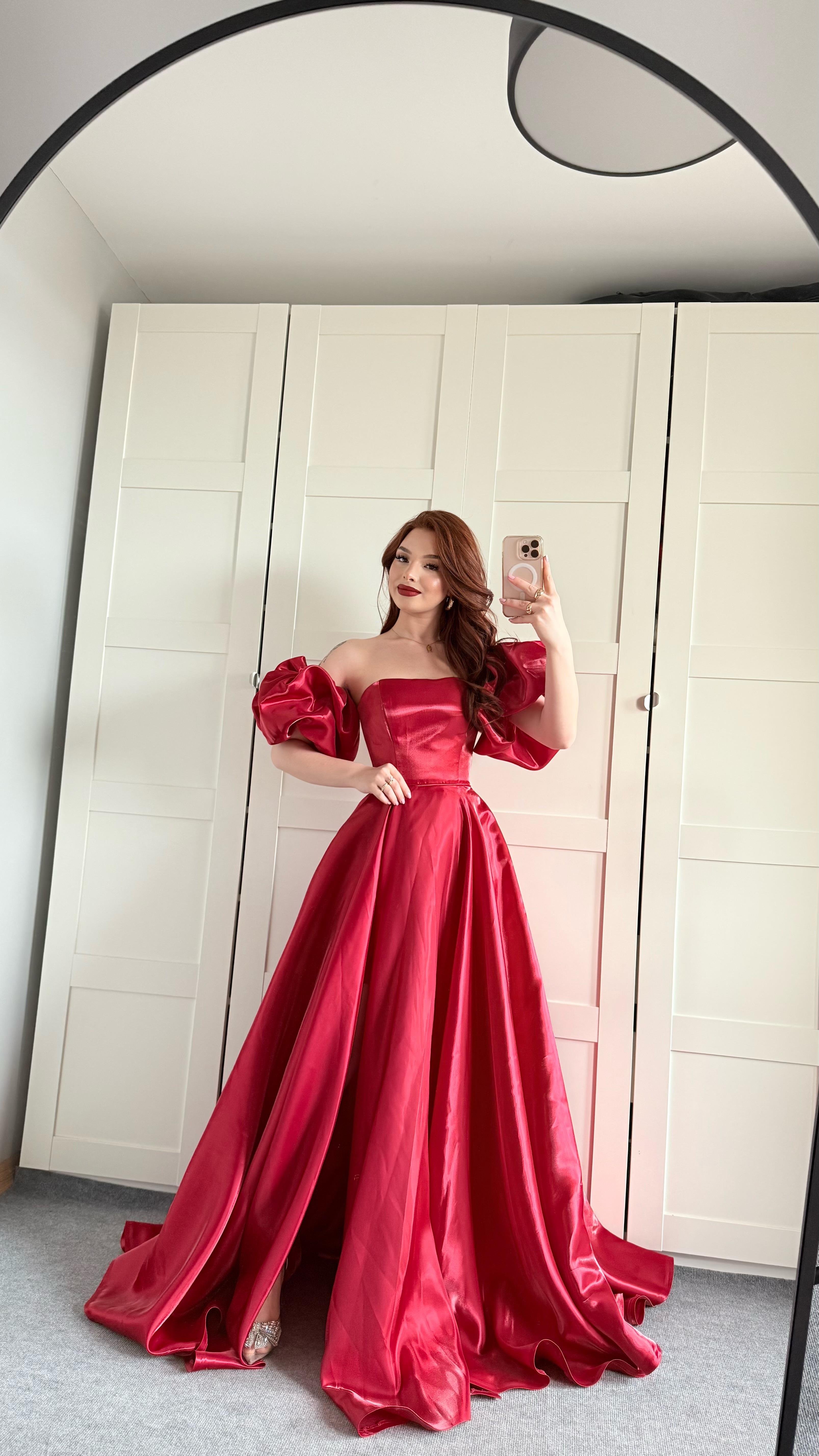 Barbie princess Abiye Kırmızı