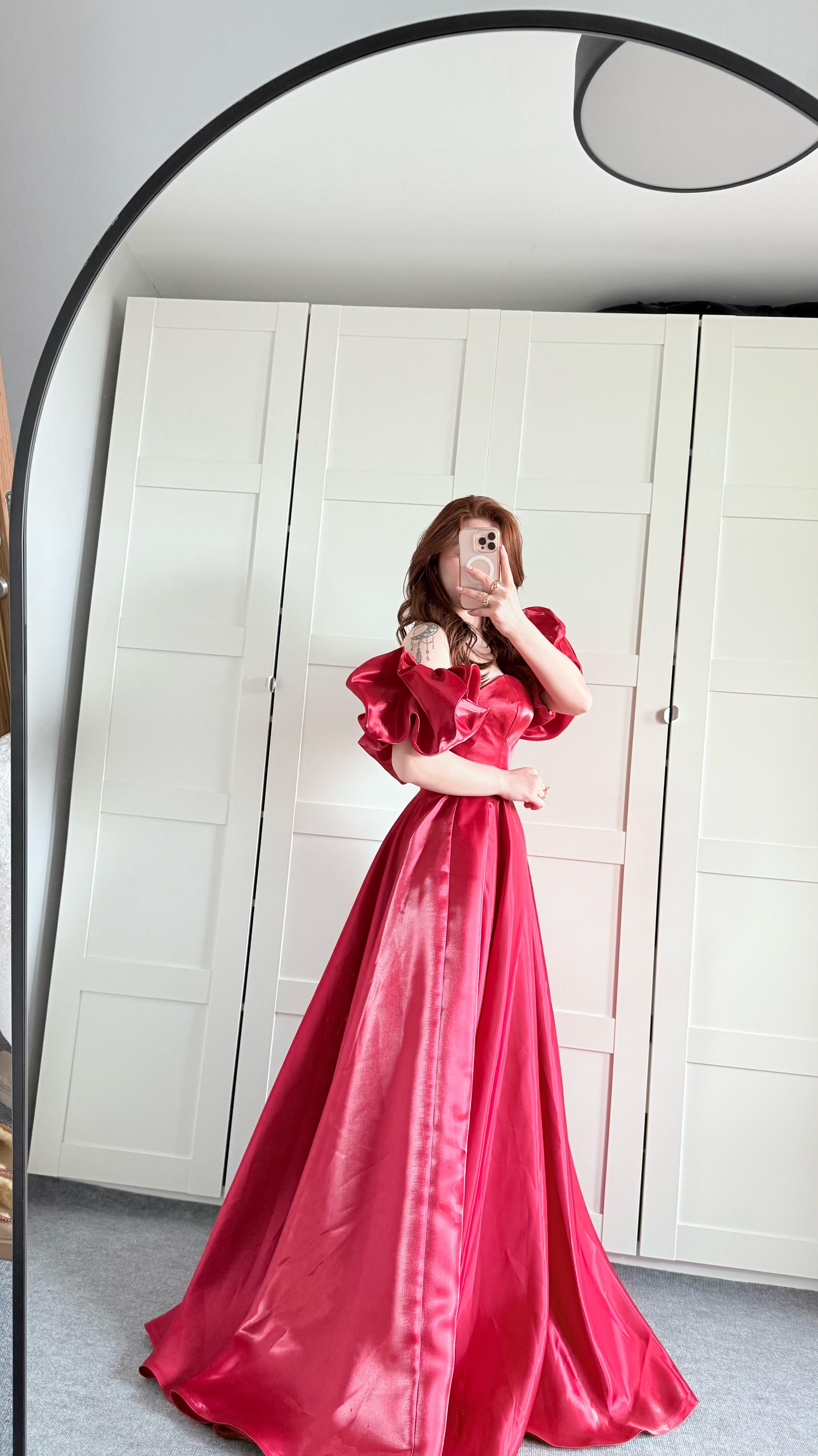 Barbie princess Abiye Kırmızı