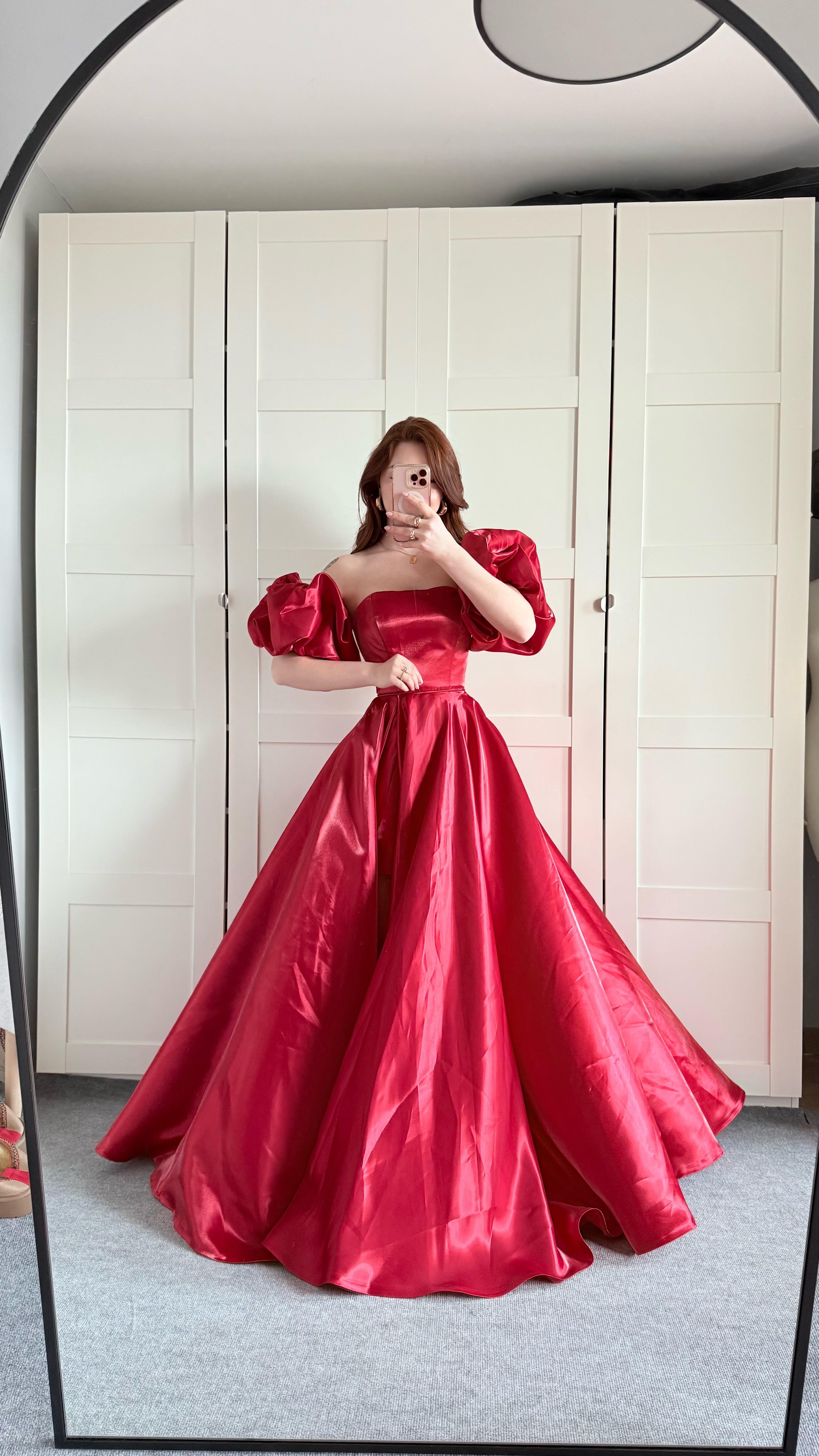 Barbie princess Abiye Kırmızı