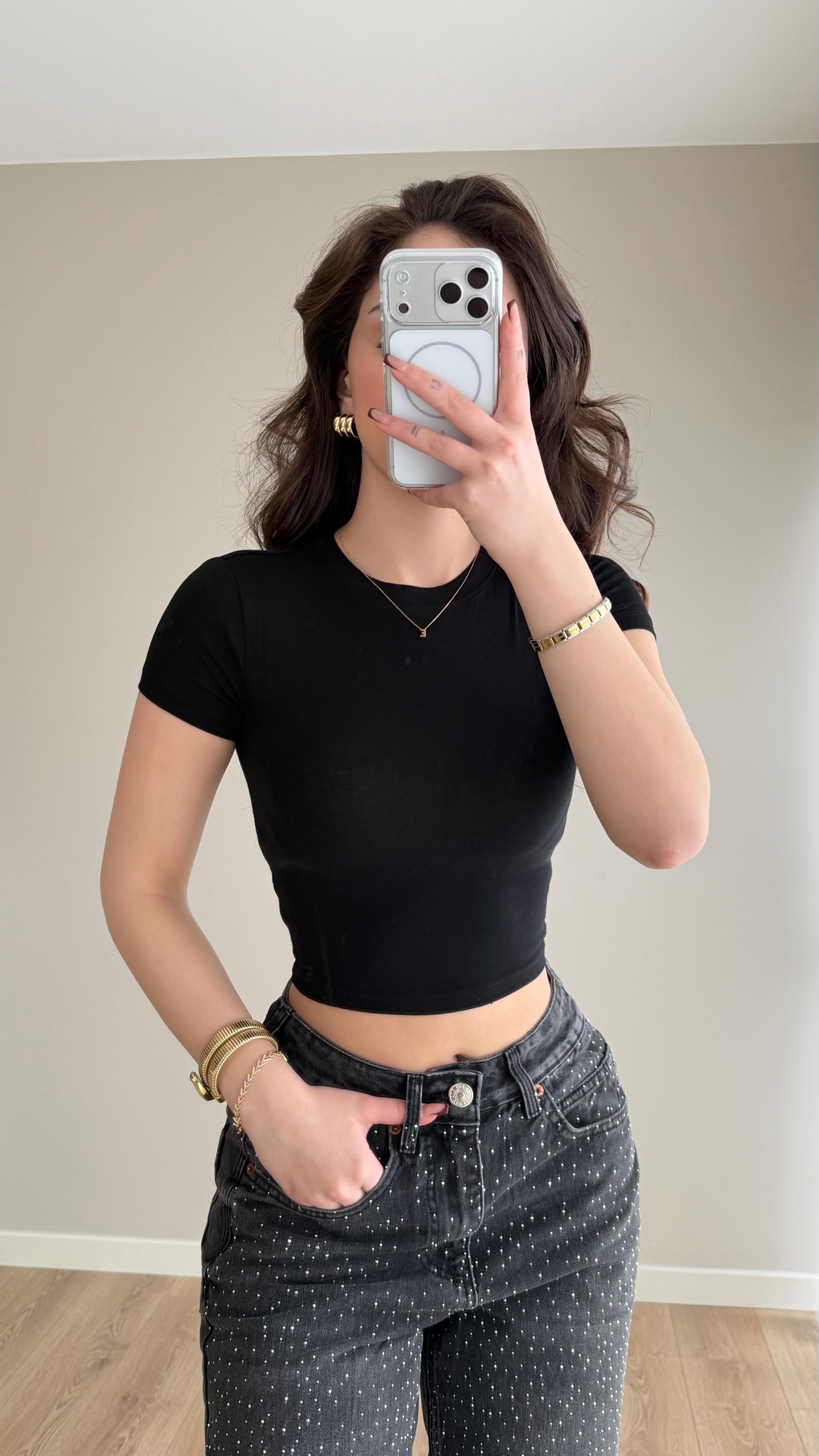 Basıc Capsule Set Crop
