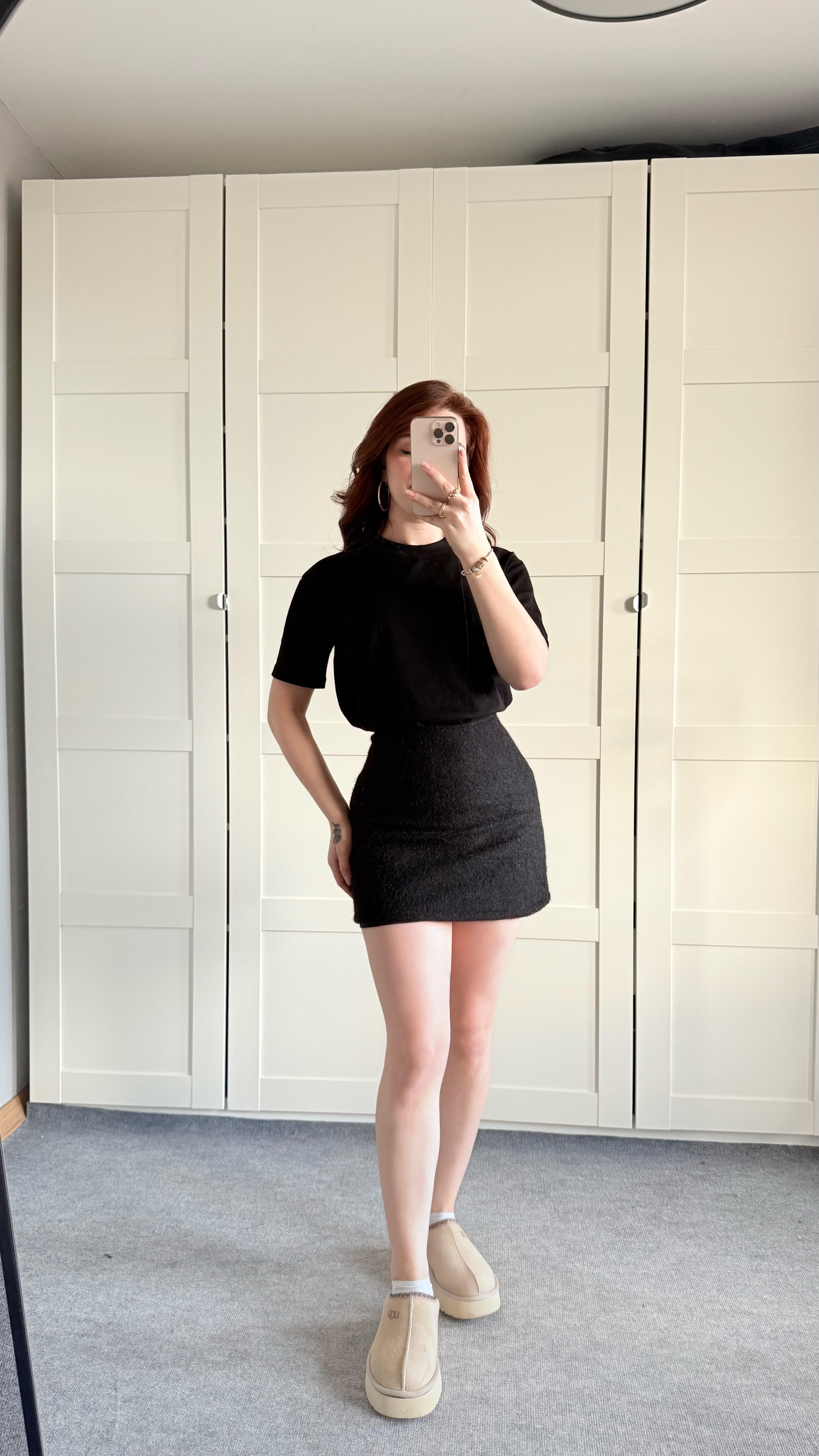 Basıc Oversize Tişört Siyah
