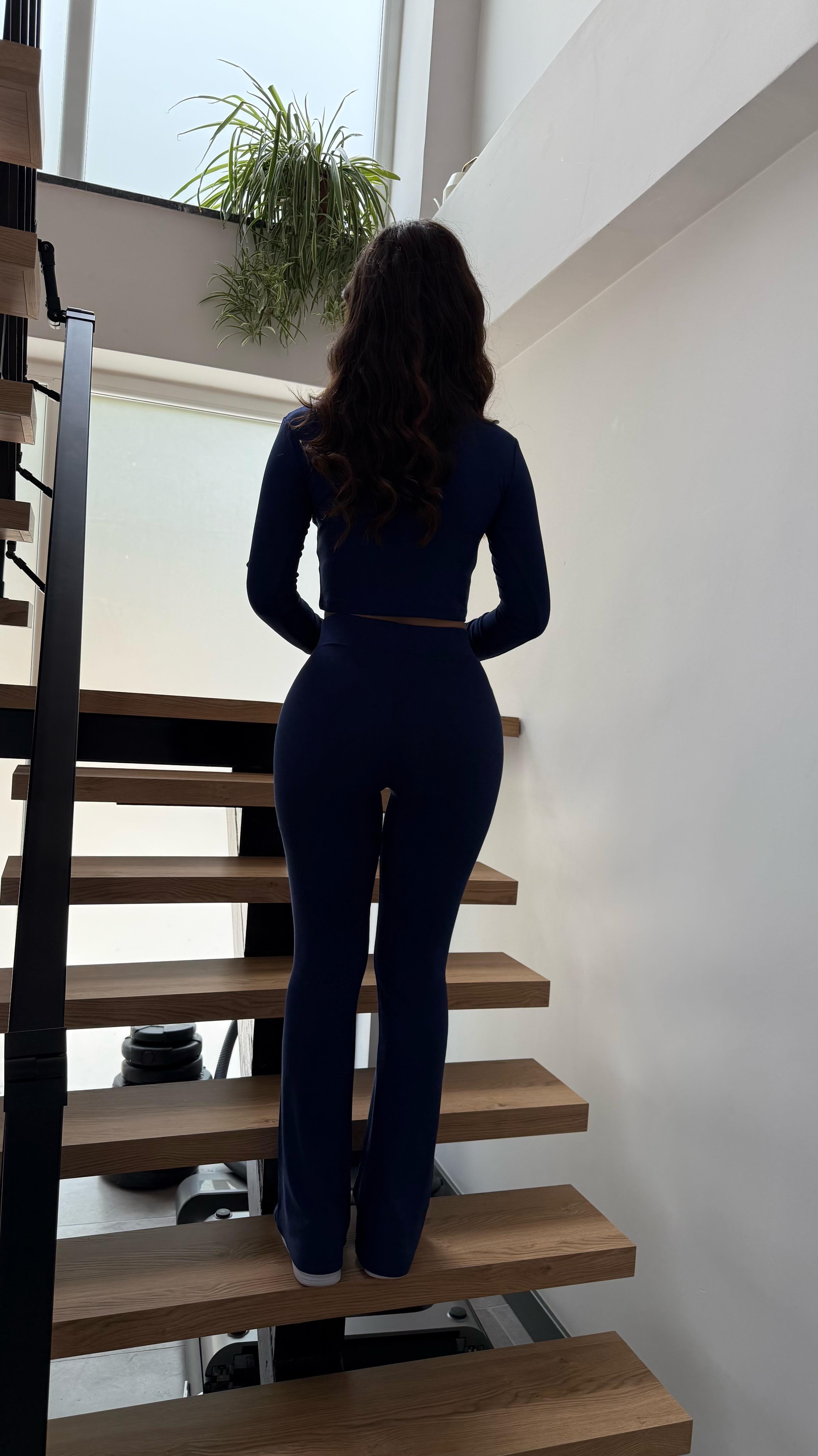 Basıc Tayt Takım Lacivert