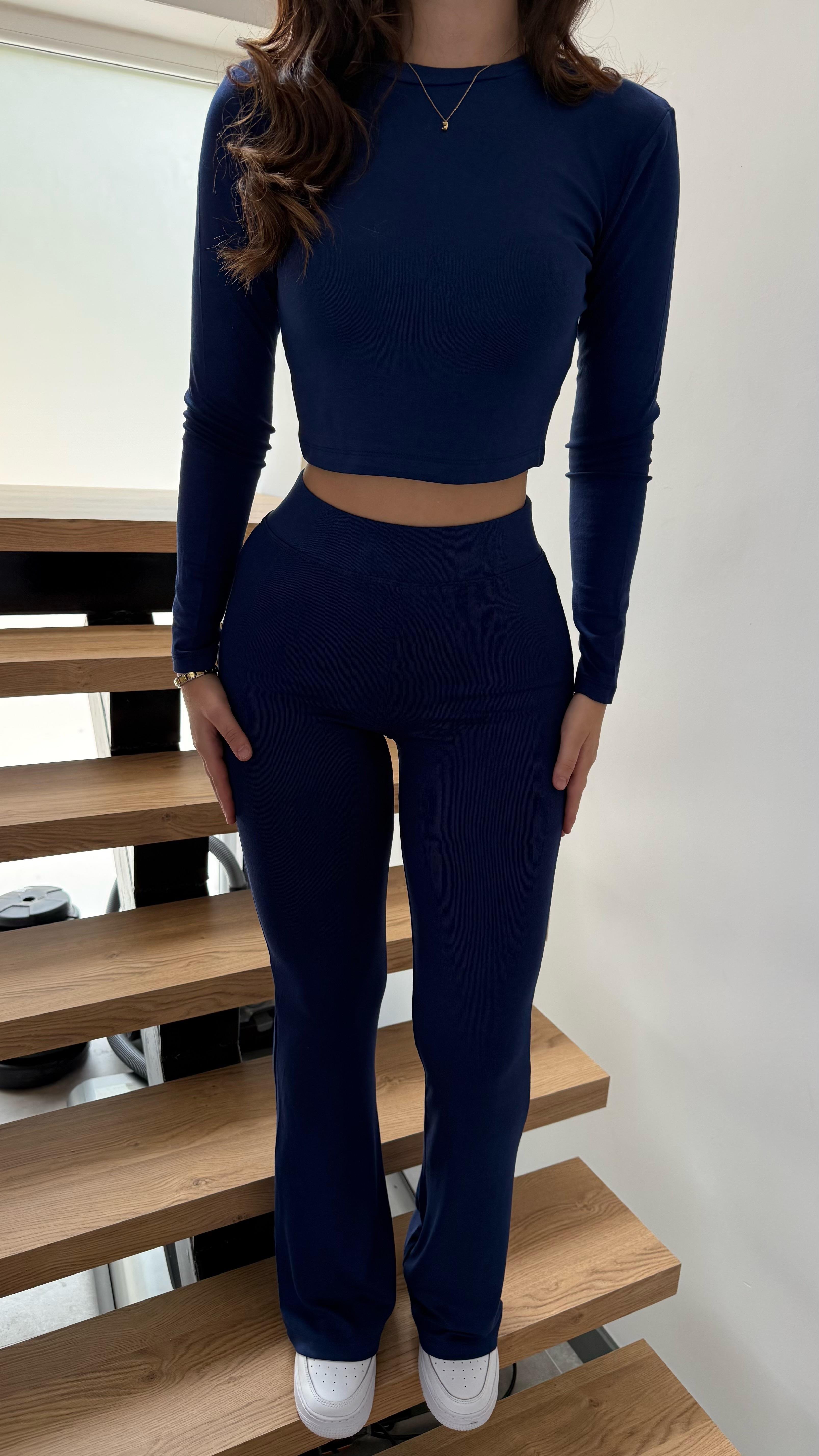 Basıc Tayt Takım Lacivert