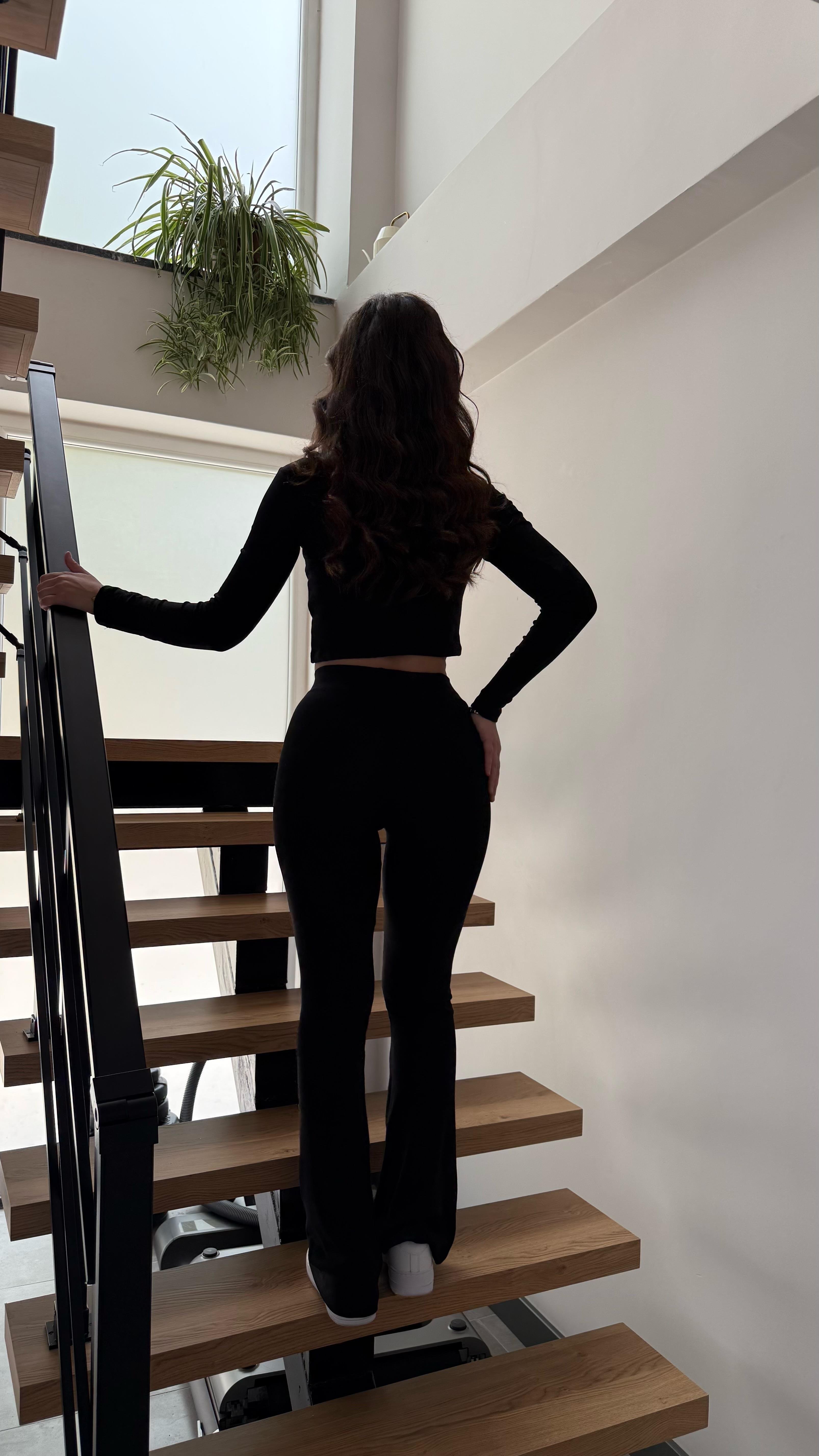 Basıc Tayt Takım Siyah