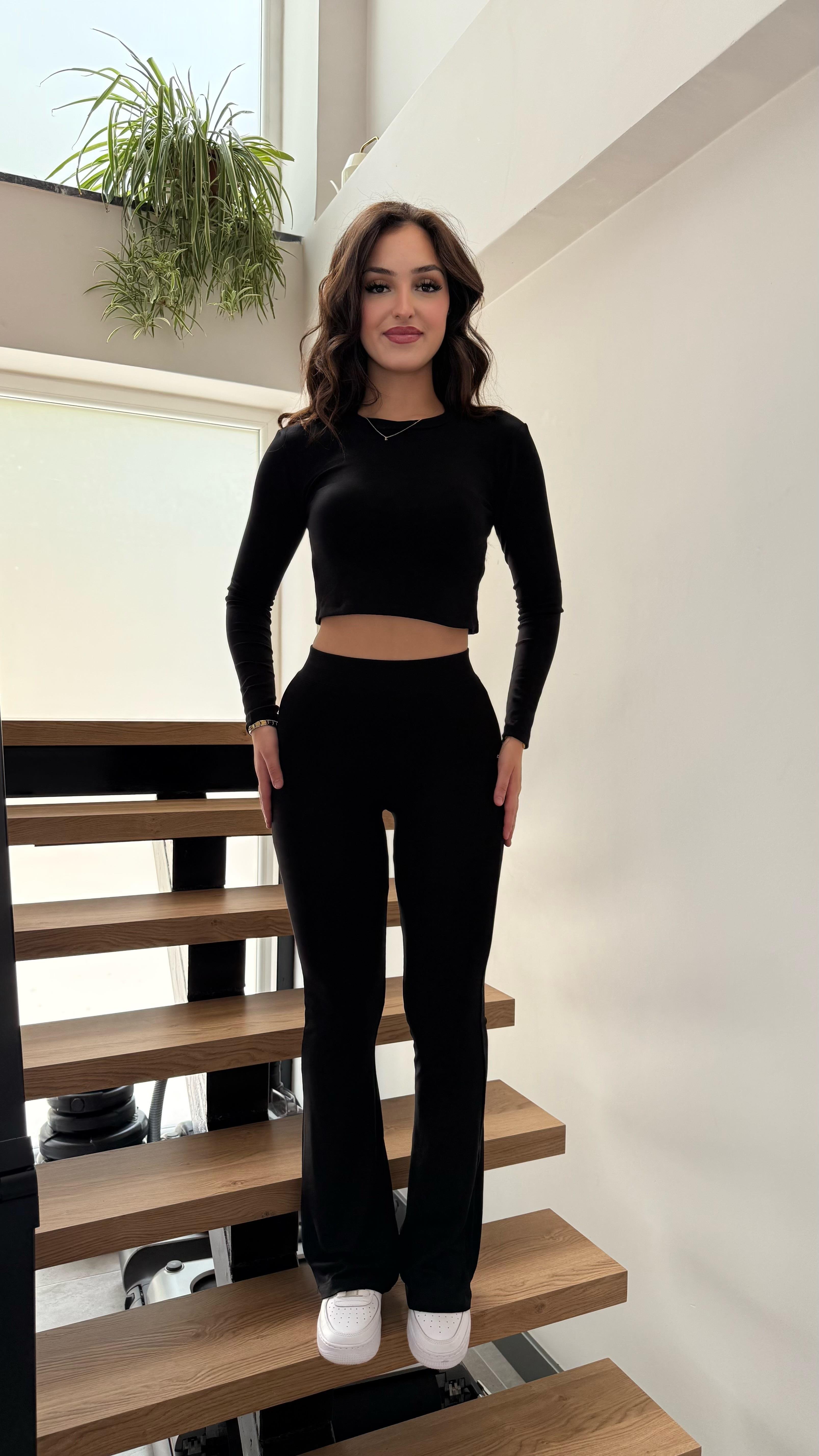 Basıc Tayt Takım Siyah