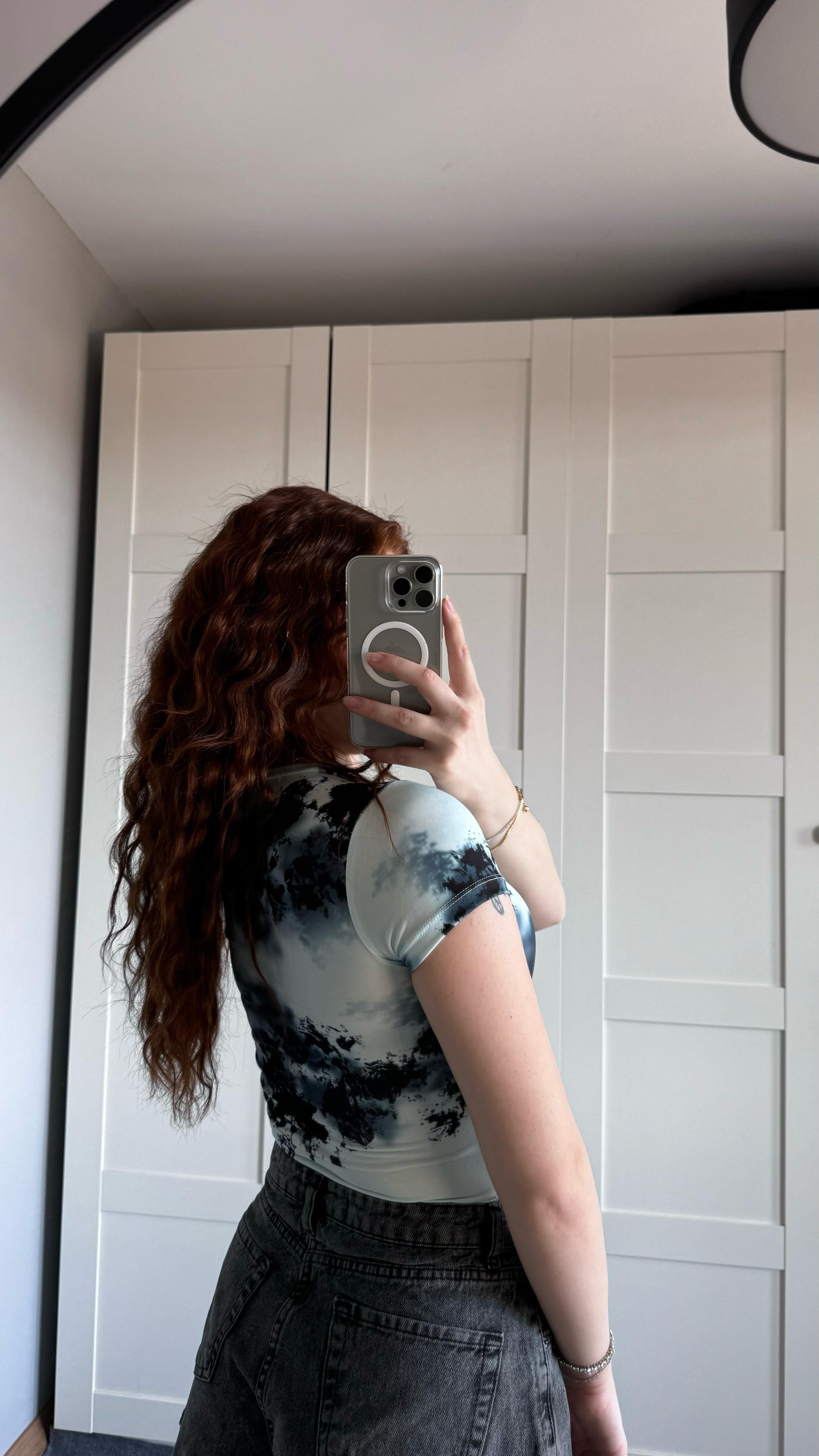 Batik Mavi Tişört 