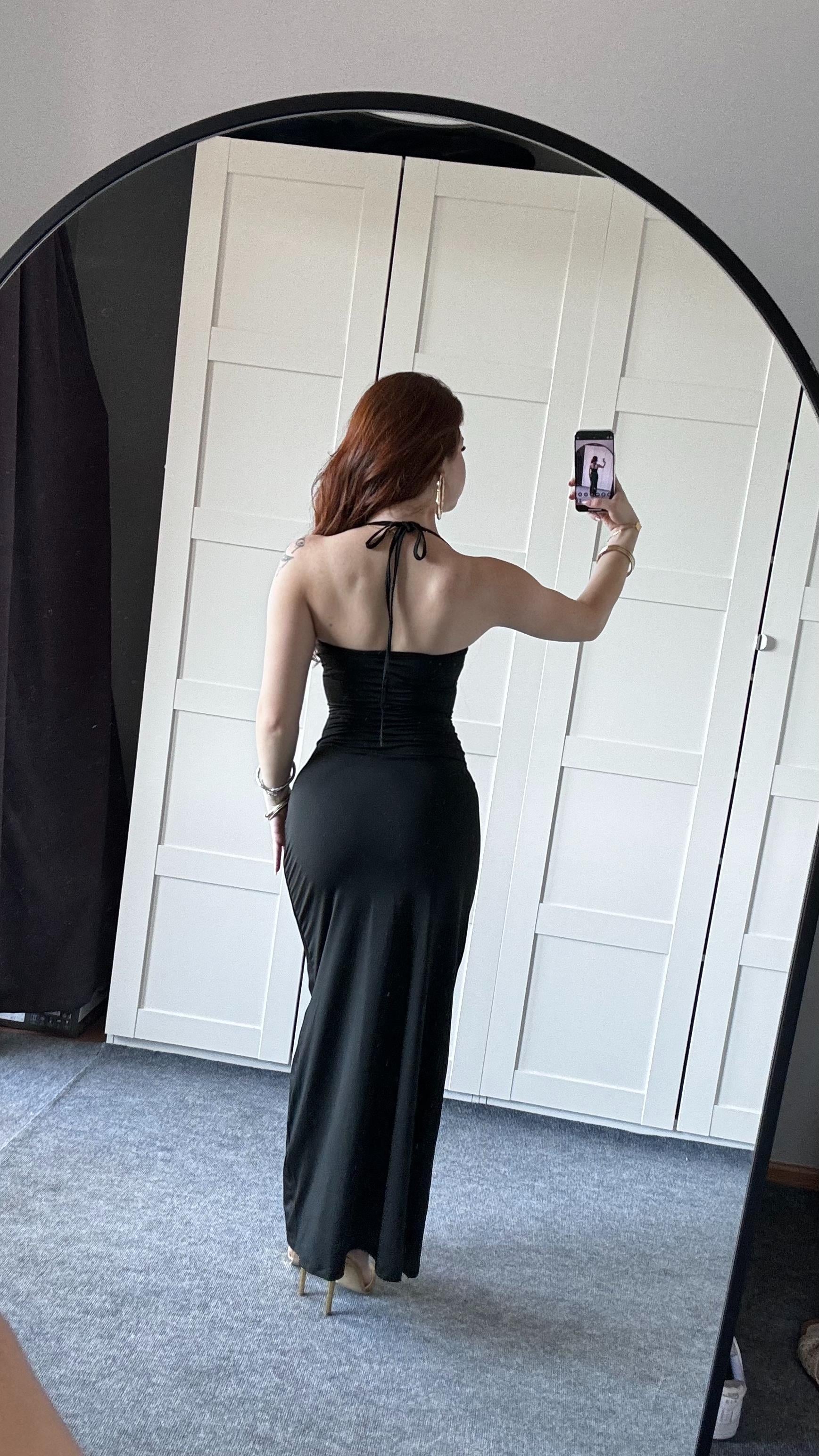 Belinda Siyah Elbise