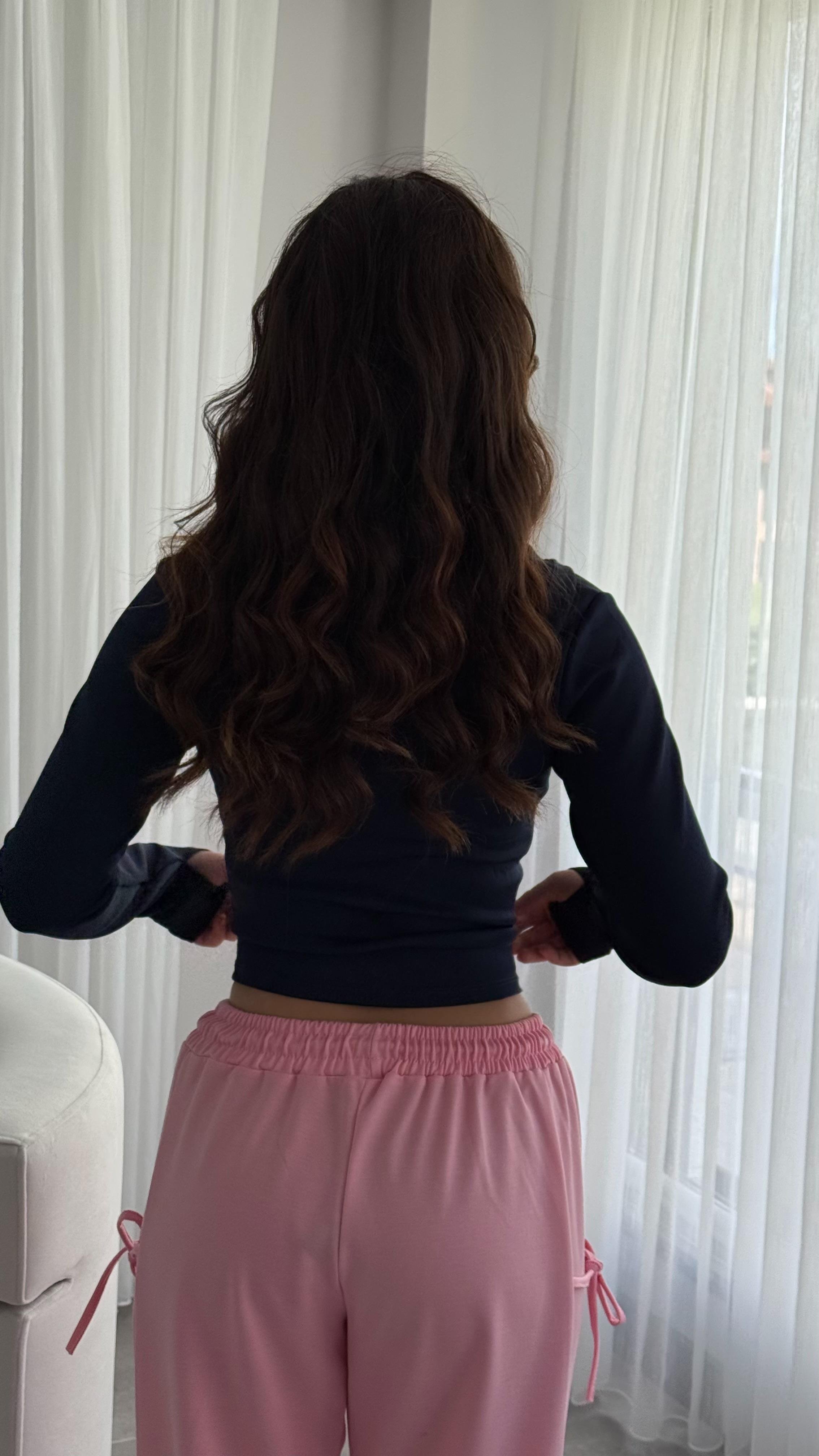 Bers. Parmak Detaylı Sweat Lacivert