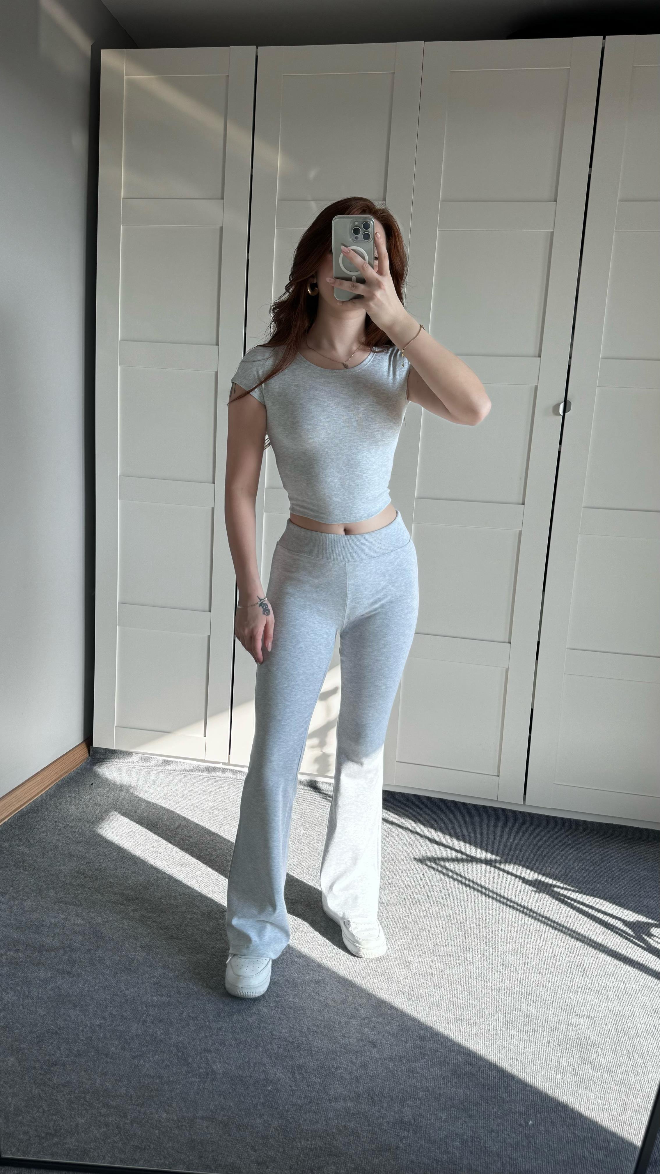 Bershka Gri Eşofman 