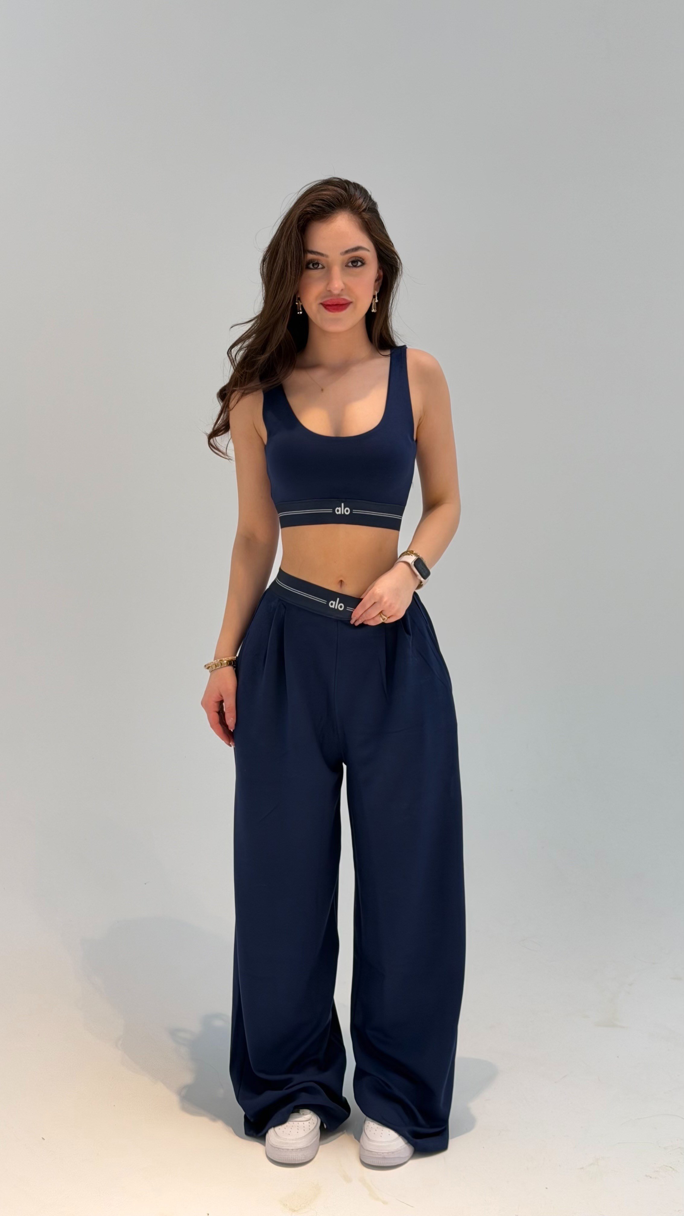 Bralet Kemer Eşofman Takım Lacivert