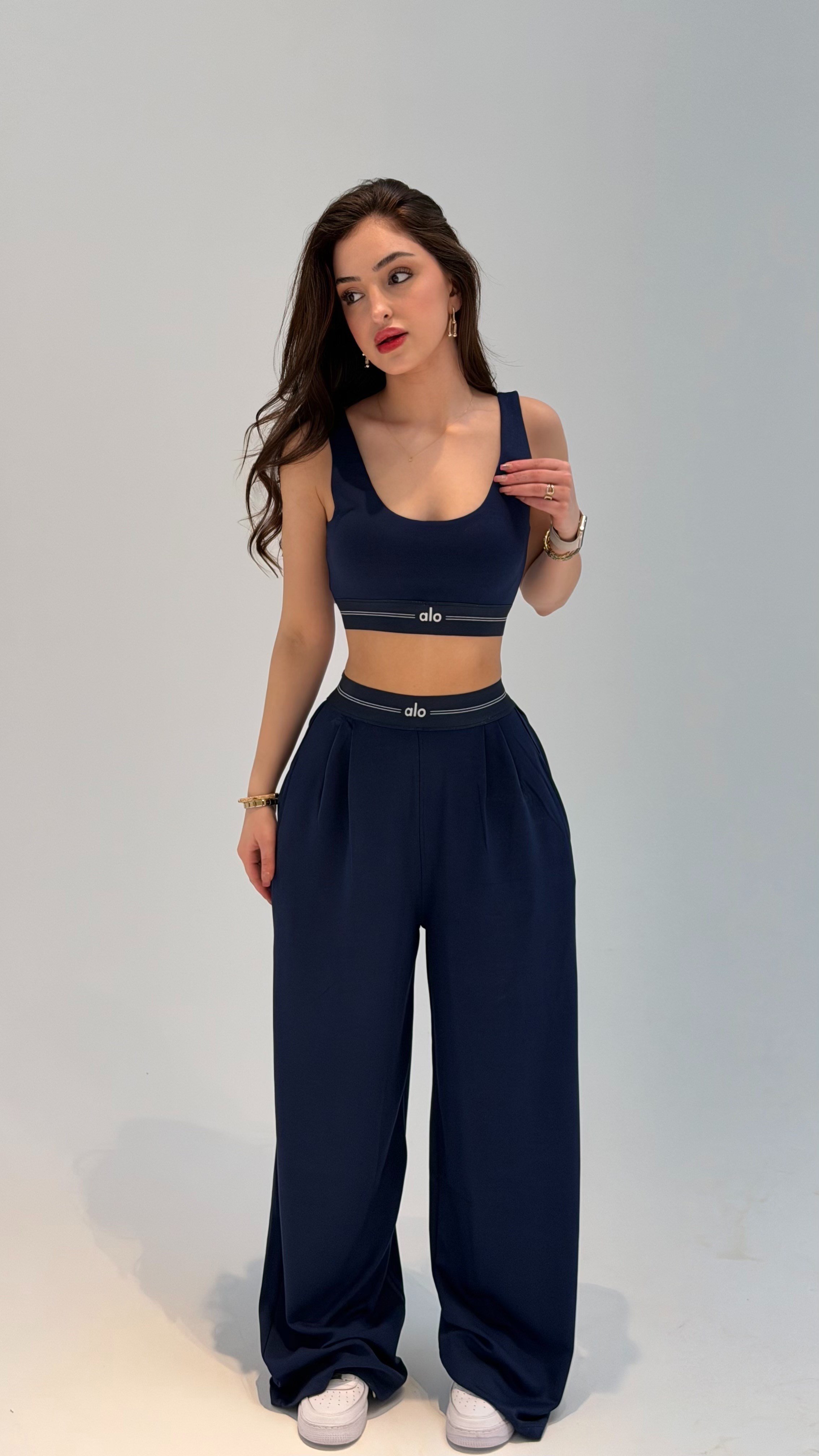 Bralet Kemer Eşofman Takım Lacivert