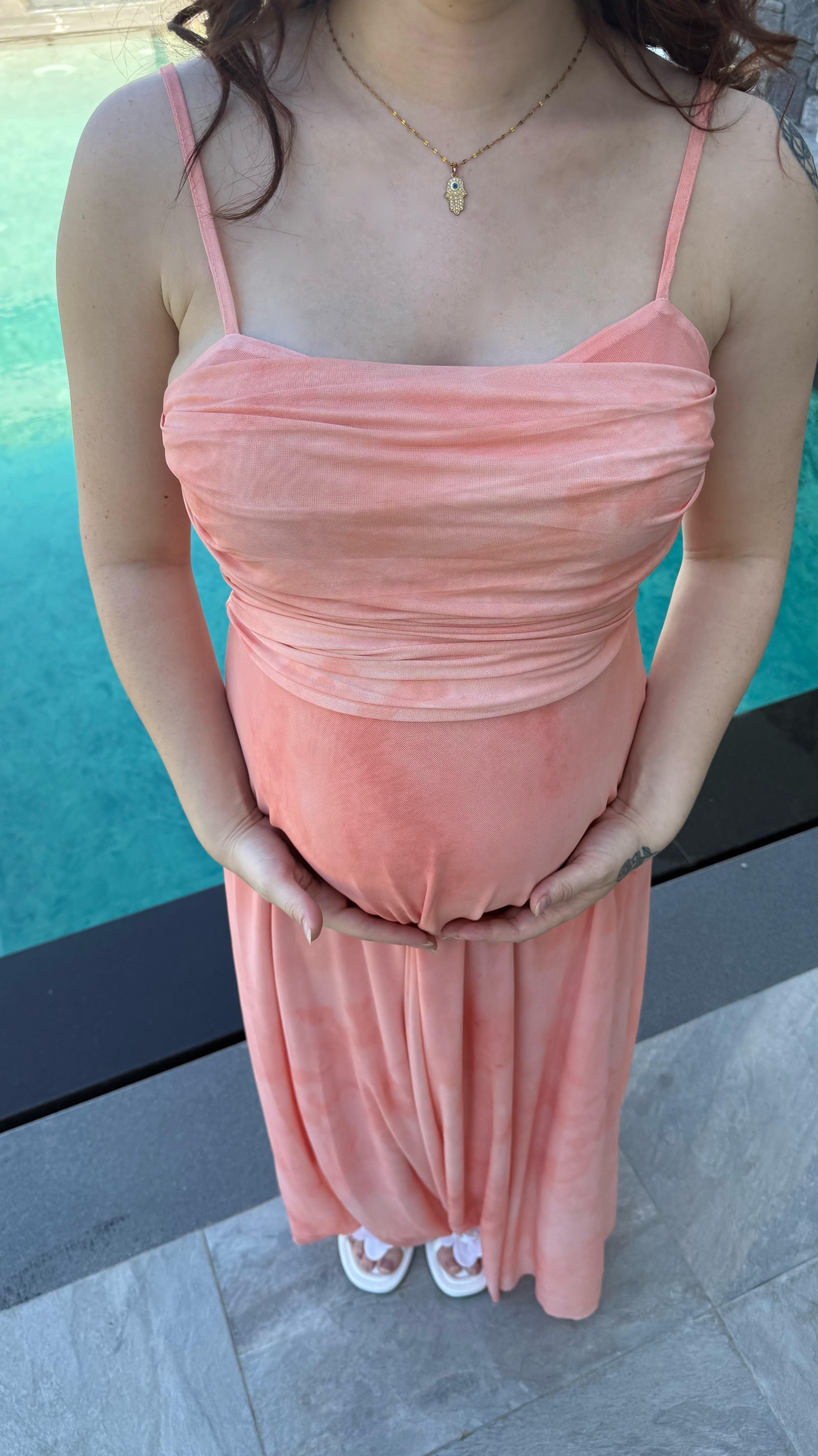 Bunny Elbise Pembe